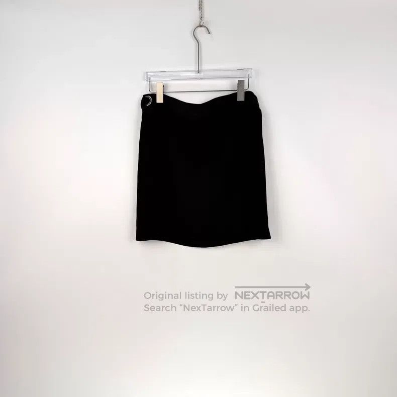 Hermes Hermes Black Metal Ring Silk Short Skirt Size 25" / US 0 / IT 36 - 3 Thumbnail