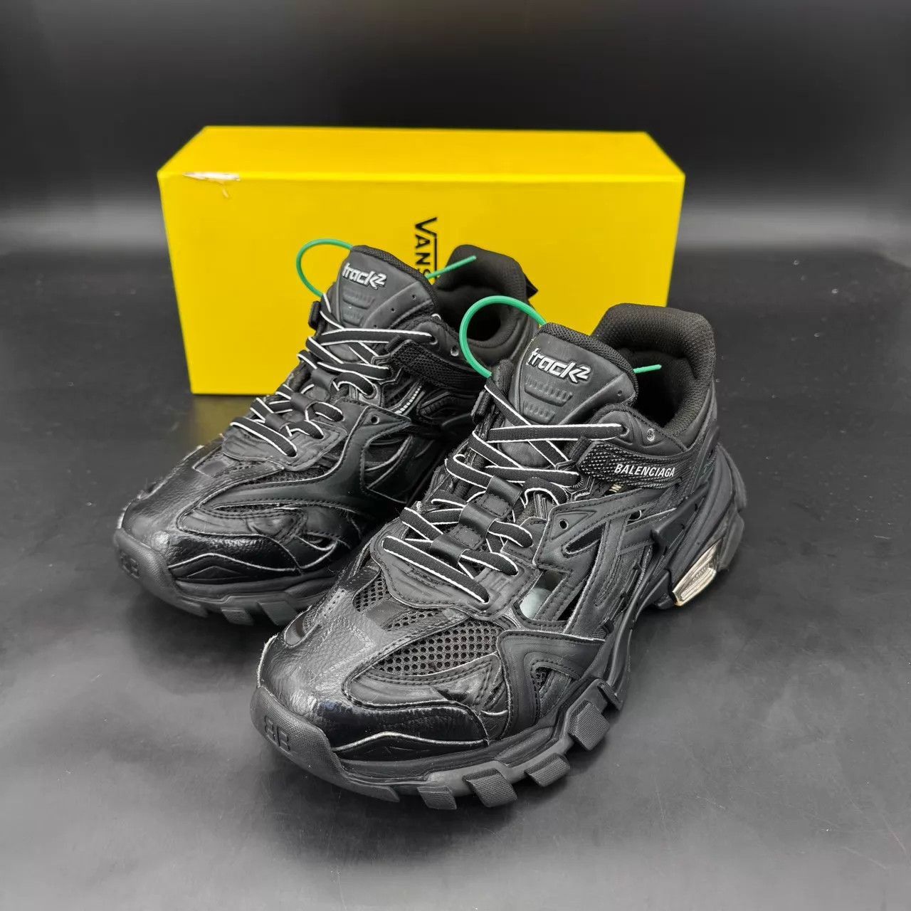 Balenciaga Black Chunky Sneakers - Size 6 Size US 6 / EU 39 - 1 Thumbnail