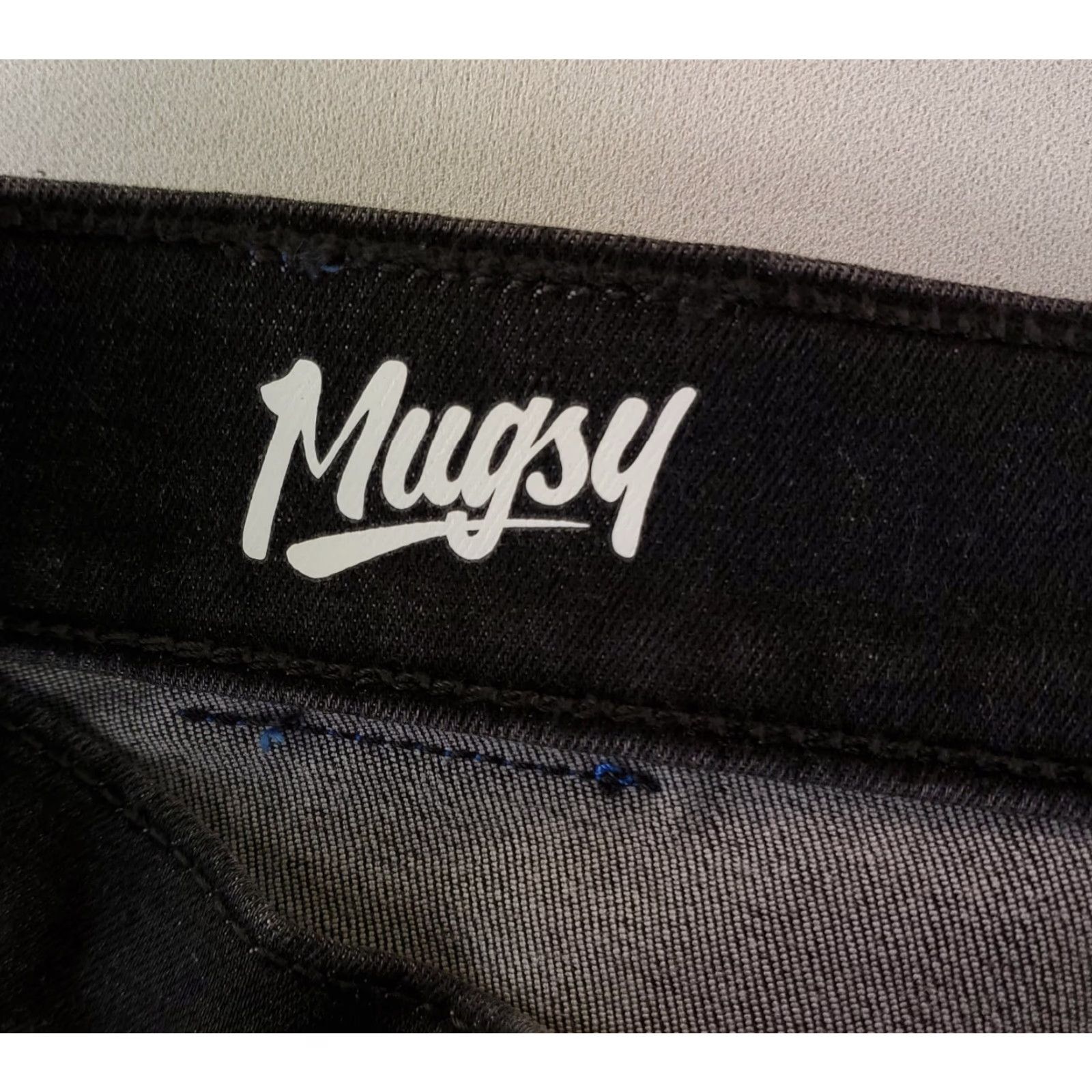 Vintage Mugsy Jeans Mags Stretch Black Mens 36x32 Inseam 32 Straight Jeans Regular Size 36 Men Black Size US 36 / EU 52 - 4 Thumbnail