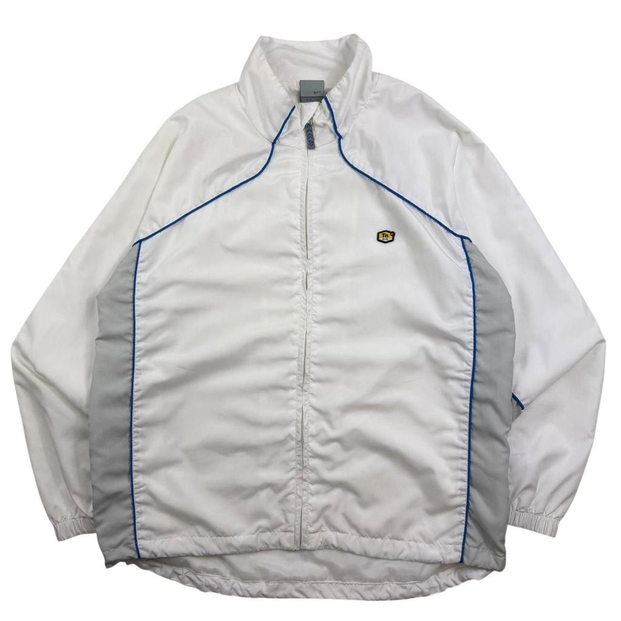 Nike Vintage 2000s Nike TN Track Jacket White - Small Size US S / EU 44-46 / 1 - 1 Thumbnail