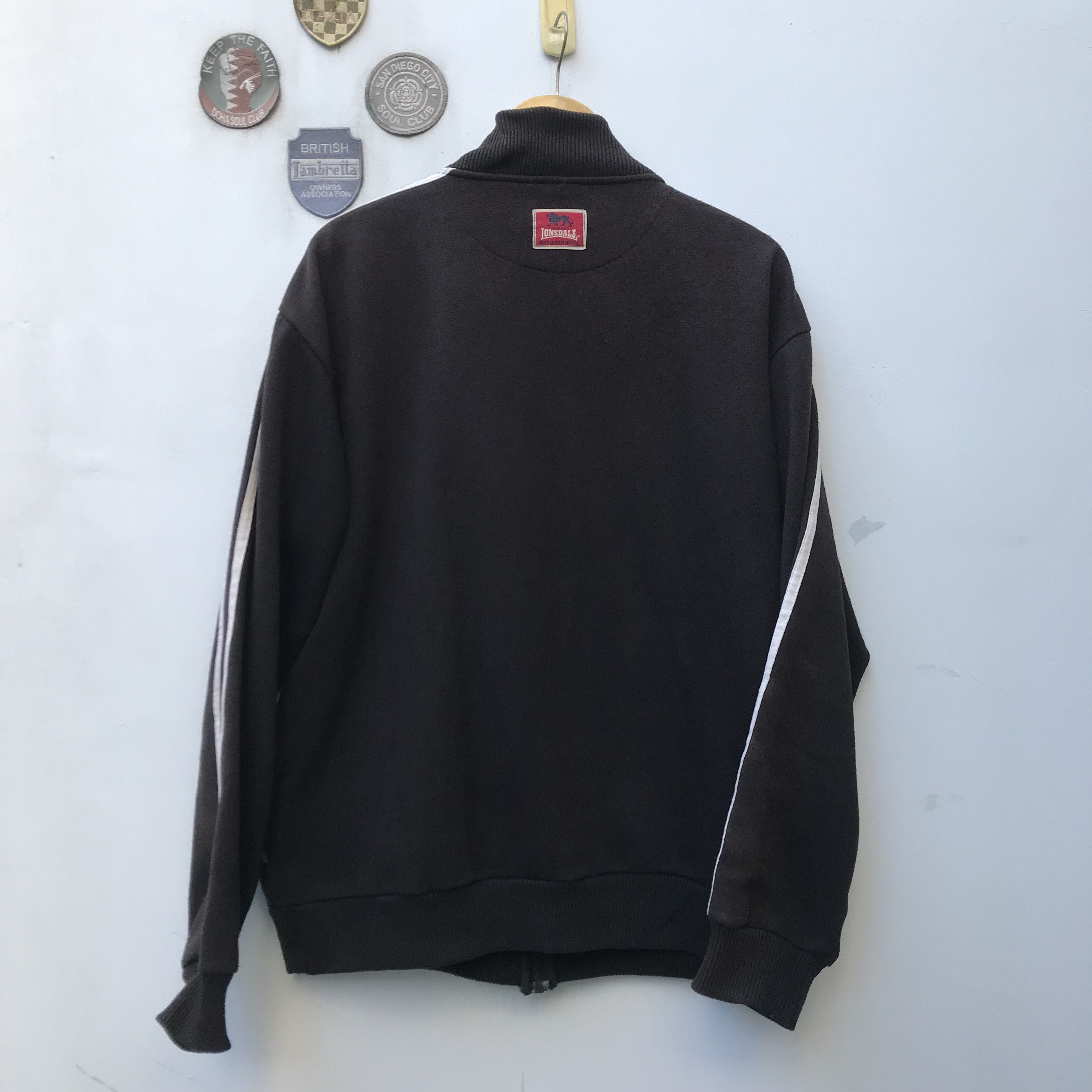 Lonsdale × Other UK Lonsdale london Tracktop jacket two tone black and whitku Size US L / EU 52-54 / 3 - 9 Thumbnail