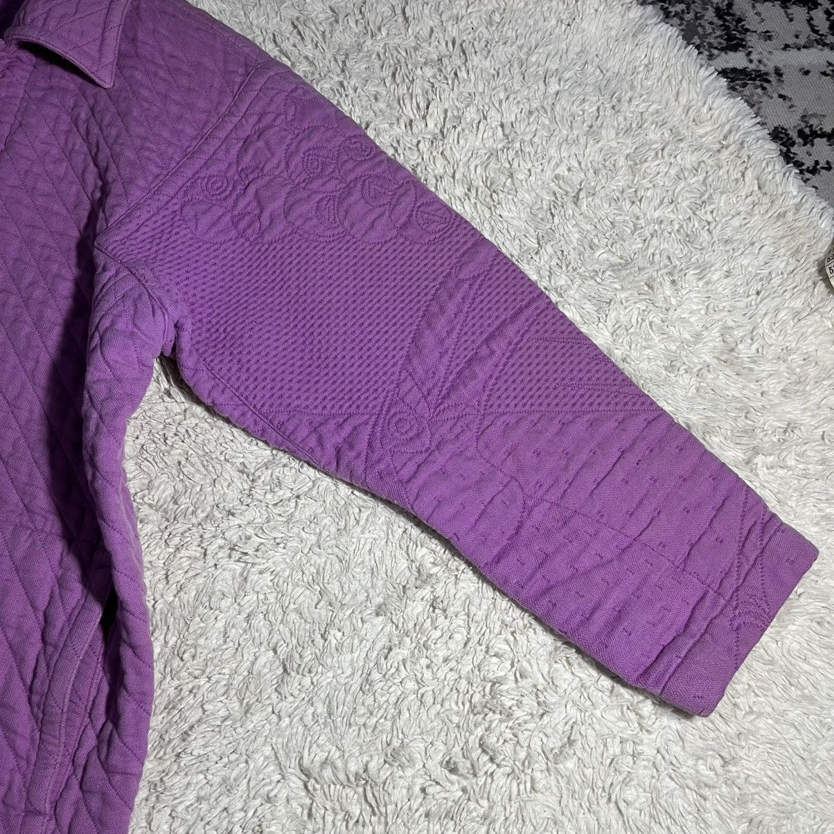 Issey Miyake a2 Vintage Issey Miyake Quilted Coat Purple Size US M / EU 48-50 / 2 - 6 Thumbnail