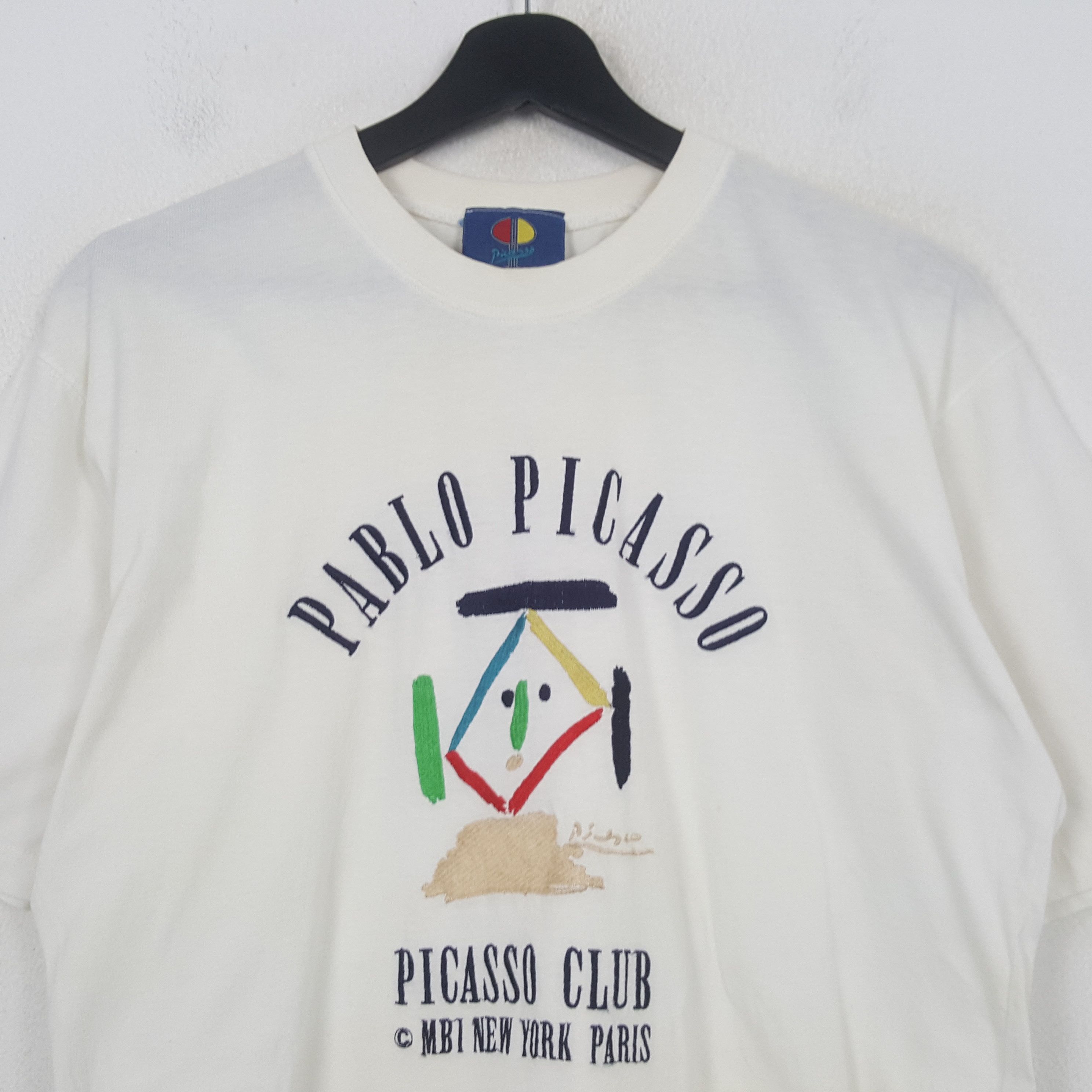 Vintage Pablo Picasso Tshirt C294N79 Size US M / EU 48-50 / 2 - 2 Thumbnail