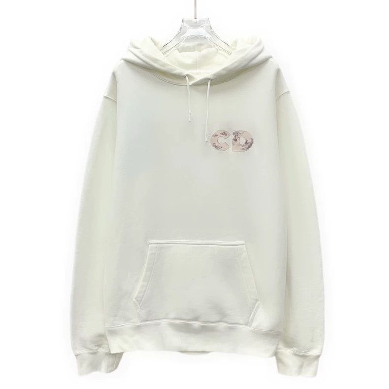 Dior Dior Beige crystal basketball cotton hooded shirt long-sle Size US M / EU 48-50 / 2 - 1 Thumbnail