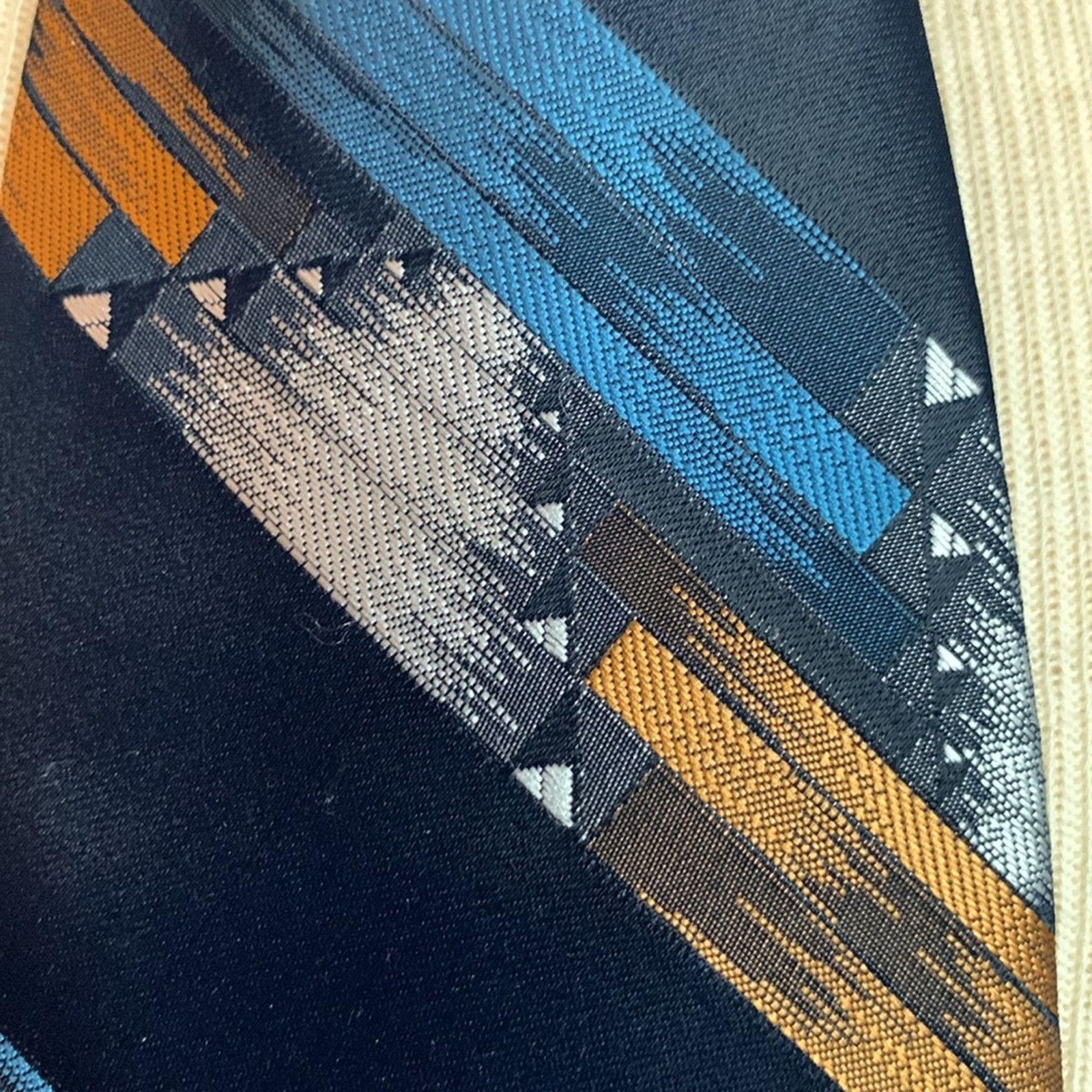 Pierre Balmain Pierre Balmain vintage 70’s modernist abstract necktie Size ONE SIZE - 3 Thumbnail