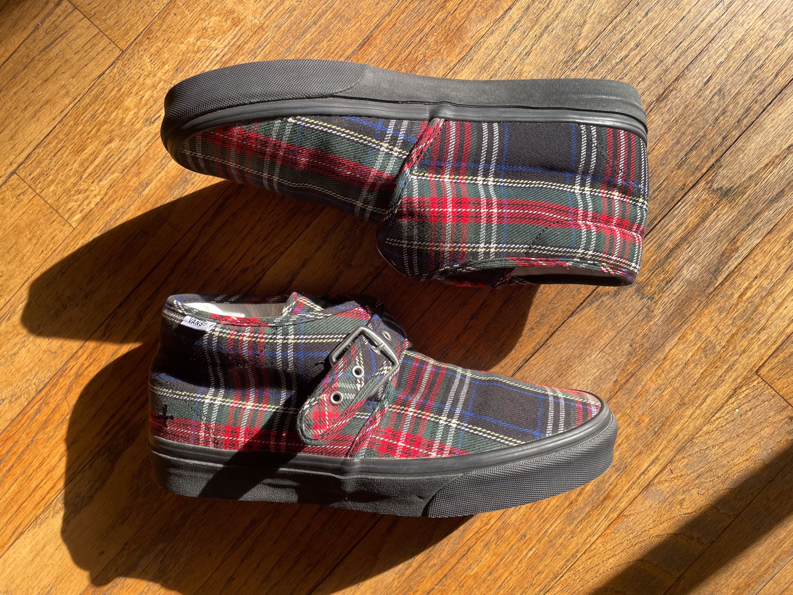 Noah × Vans Noah x Vans Vault Chukka MS Stewart Plaid Black Size US 9 / EU 42 - 3 Thumbnail