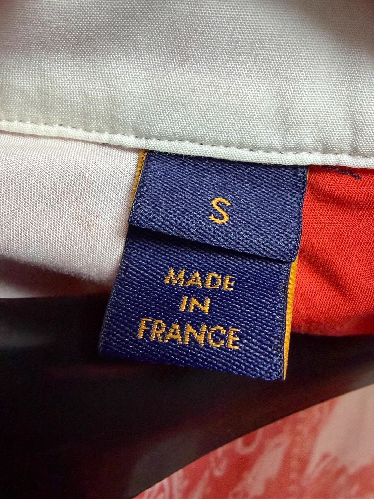 Louis Vuitton LV short-sleeve shirt S made in France Size US S / EU 44-46 / 1 - 5 Thumbnail