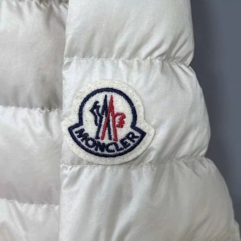 Moncler Moncler Cream Hooded Mid-Length Puffer Jacket Size S / US 4 / IT 40 - 7 Thumbnail