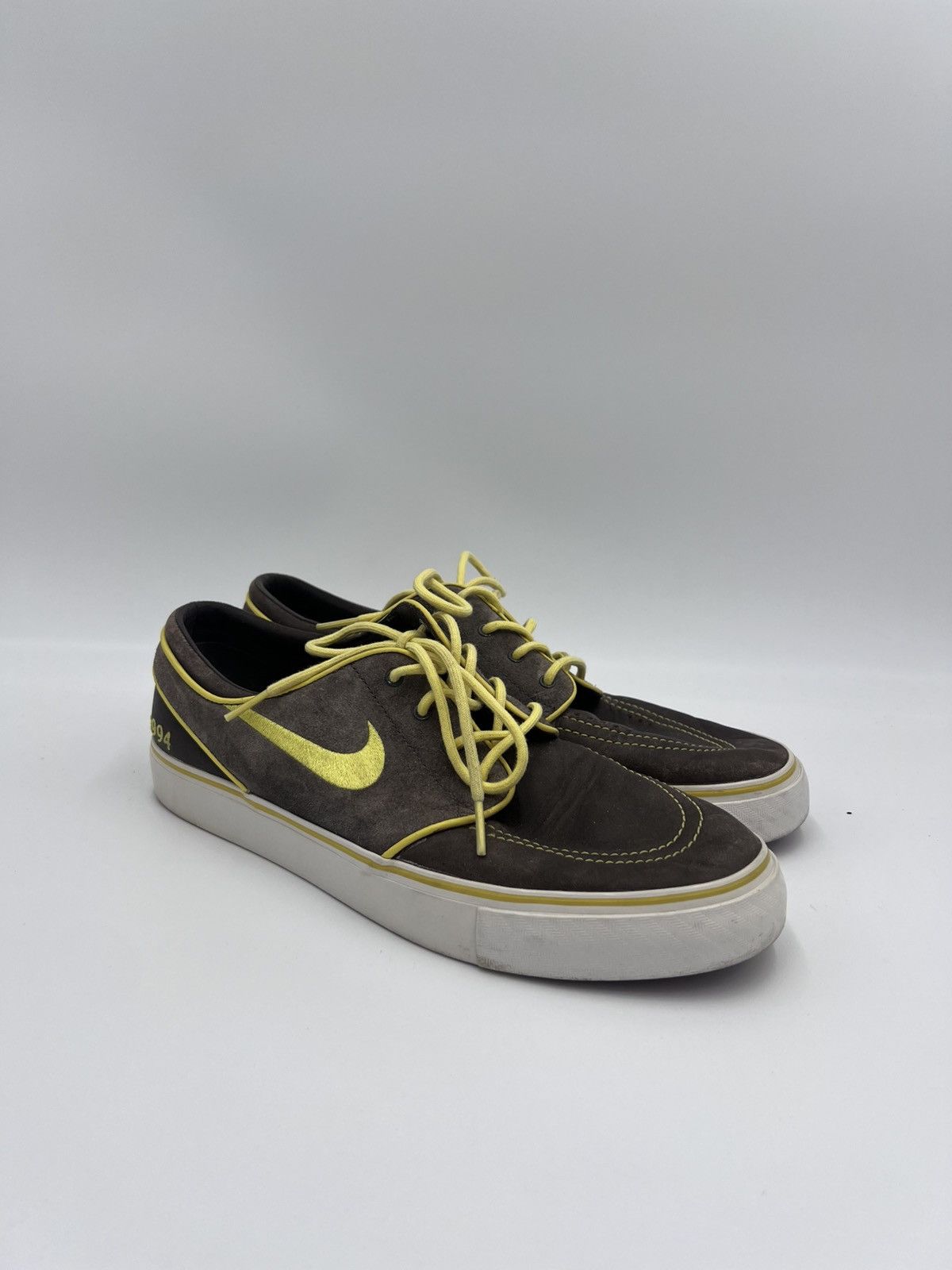 Nike SB ID Stefan Janoski Brown/Yellow “1994” Size US 10 / EU 43 - 1 Thumbnail