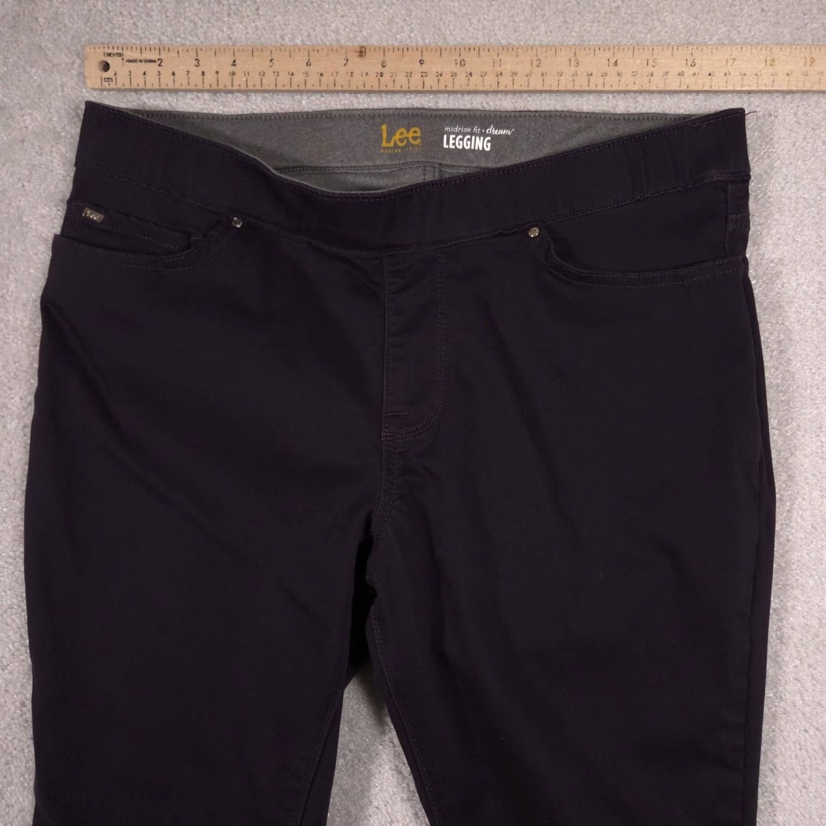 Lee VINTAGE: No Lee Leggings Womens 16 Short Purple Mid Rise Modern Series Dream Jegging Pants Womens 16 Short Purple Mid Rise Dream Legging Size 38" / US 16 / IT 52 - 7 Thumbnail