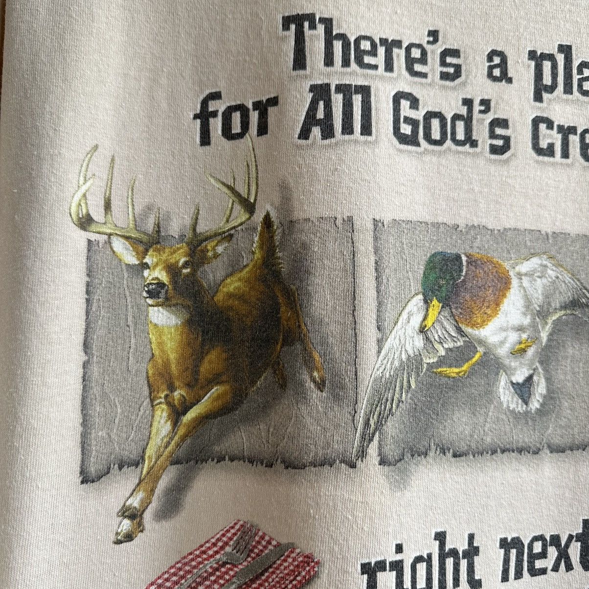 Vintage Vintage 2003 Buck Wear Graphic Humor Hunter Tee Size US XL / EU 56 / 4 - 3 Thumbnail