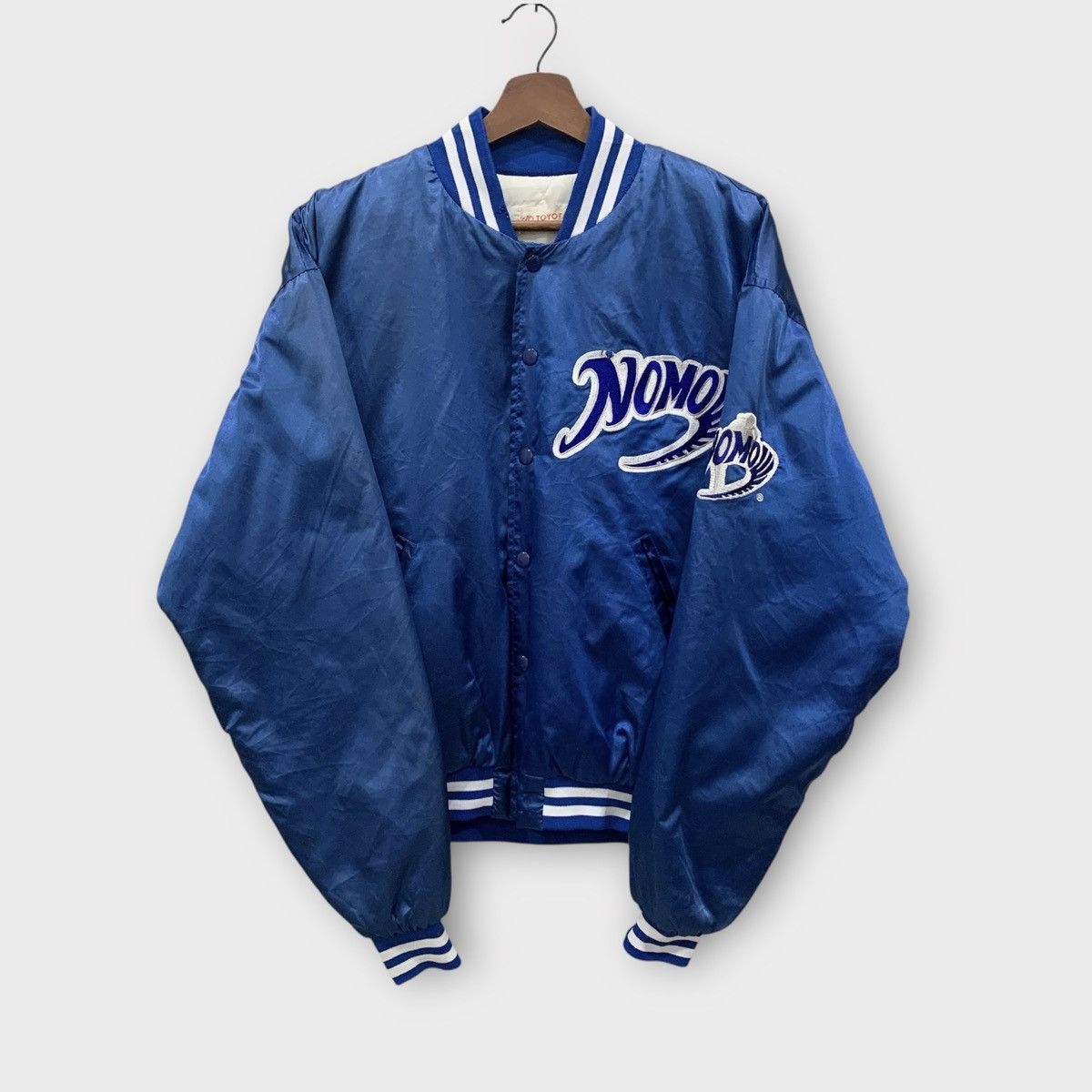 MLB VINTAGE 90s TOYOTA MLB DODGERS VARSITY JACKET BASEBALL Size US L / EU 52-54 / 3 - 2 Thumbnail