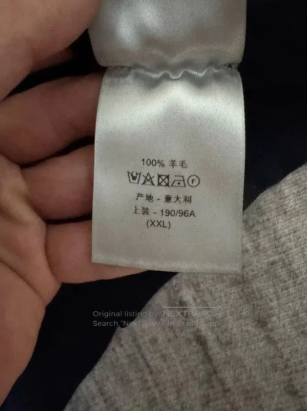 Other Dior Navy Wool Logo Pullover Sweater . Size US XXL / EU 58 / 5 - 5 Thumbnail