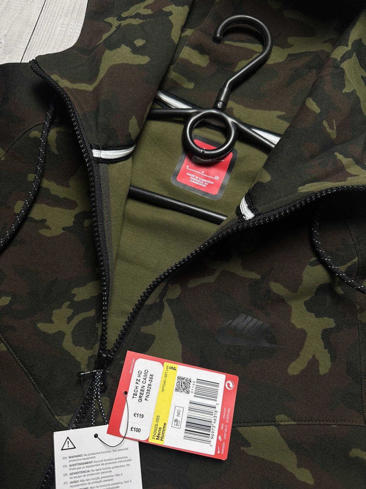 Other Vintage Nike Tech fleece Camo drill track suit size S Size US S / EU 44-46 / 1 - 6 Thumbnail