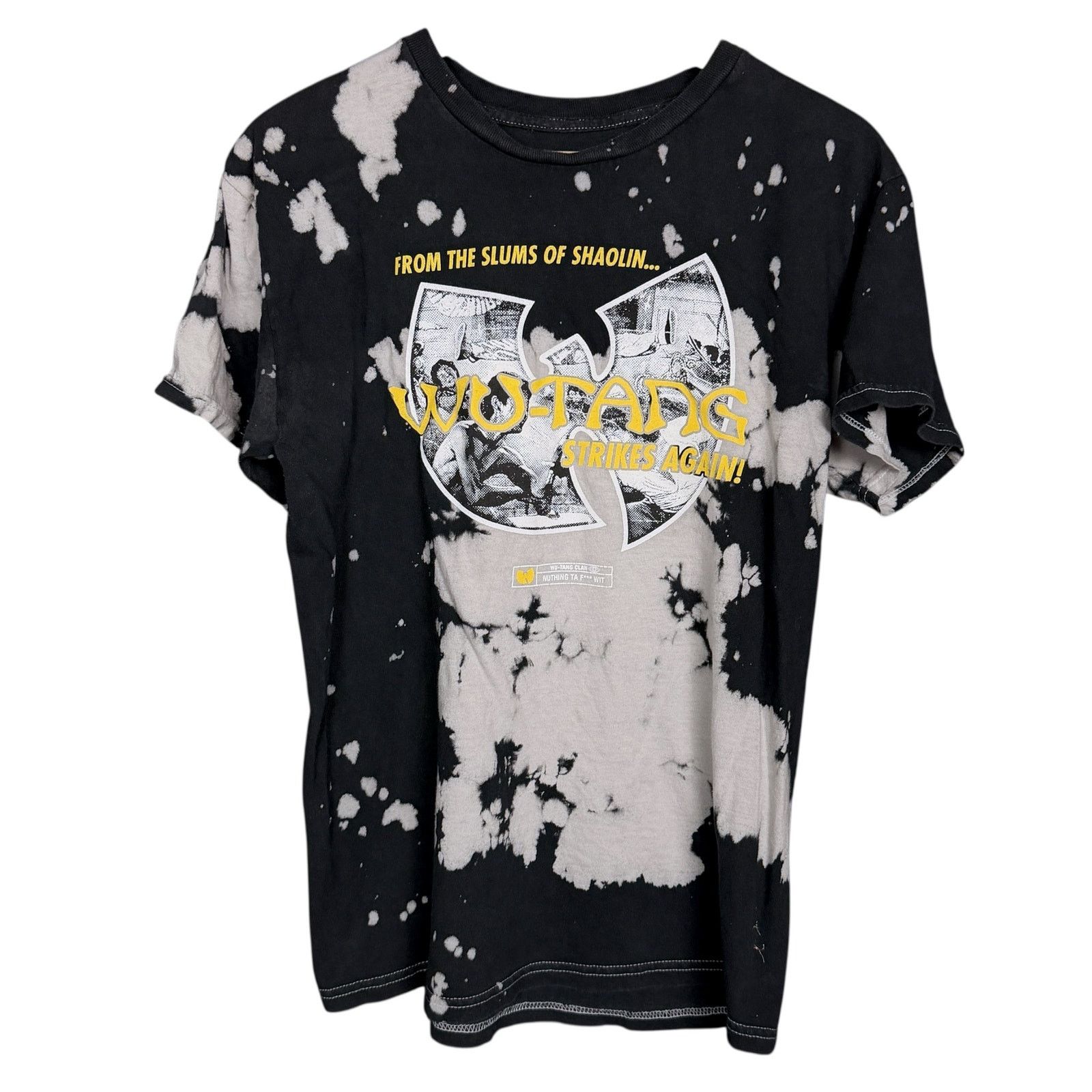 Wu-Tang Clan Wu-Tang Clan Mens Med T-Shirt Strikes Again Tie Dye Bleached Size US M / EU 48-50 / 2 - 5 Thumbnail