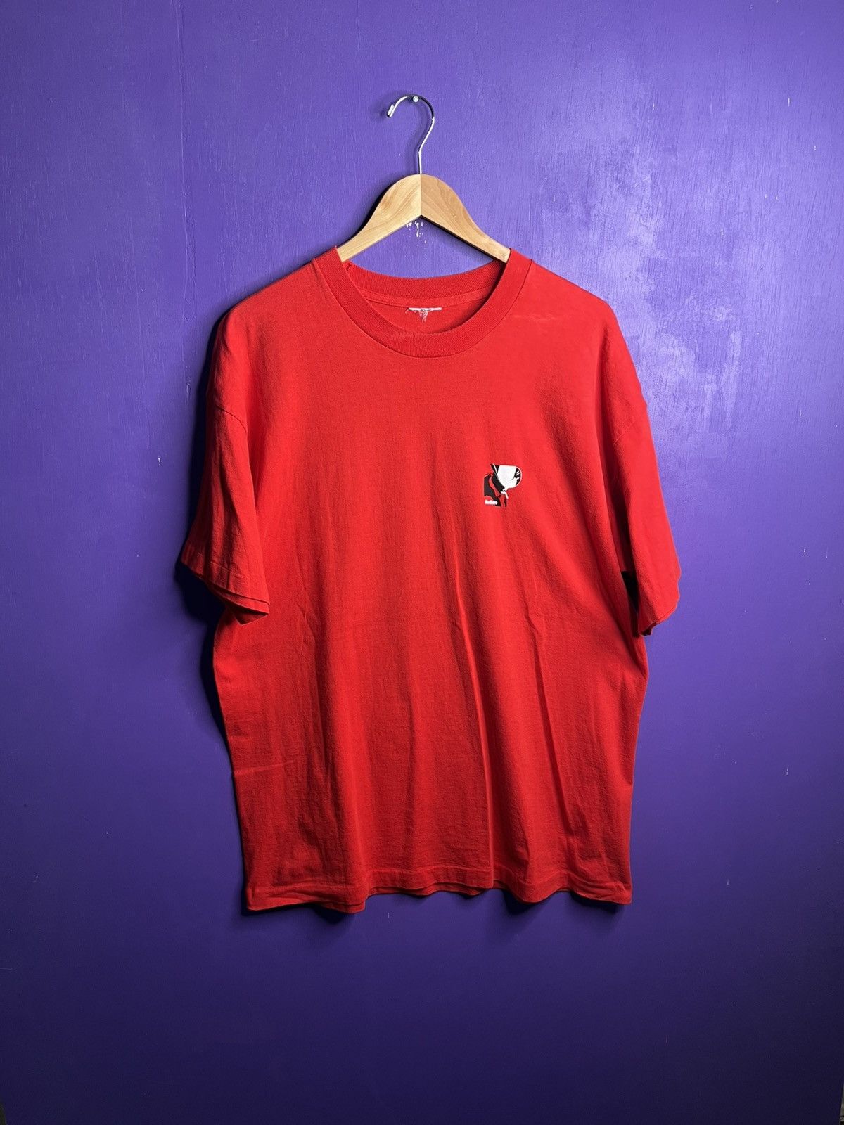 Marlboro × Vintage Vintage 90s Marlboro man red logo mullet tee Size US XL / EU 56 / 4 - 1 Thumbnail