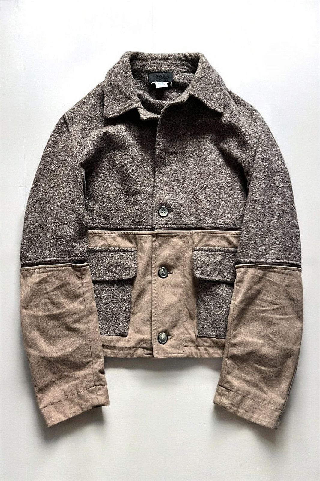 Dolce & Gabbana Dolce & Gabbana A/W 2007 Multi-Zip Modular Hybrid Jacket Size US L / EU 52-54 / 3 - 2 Thumbnail