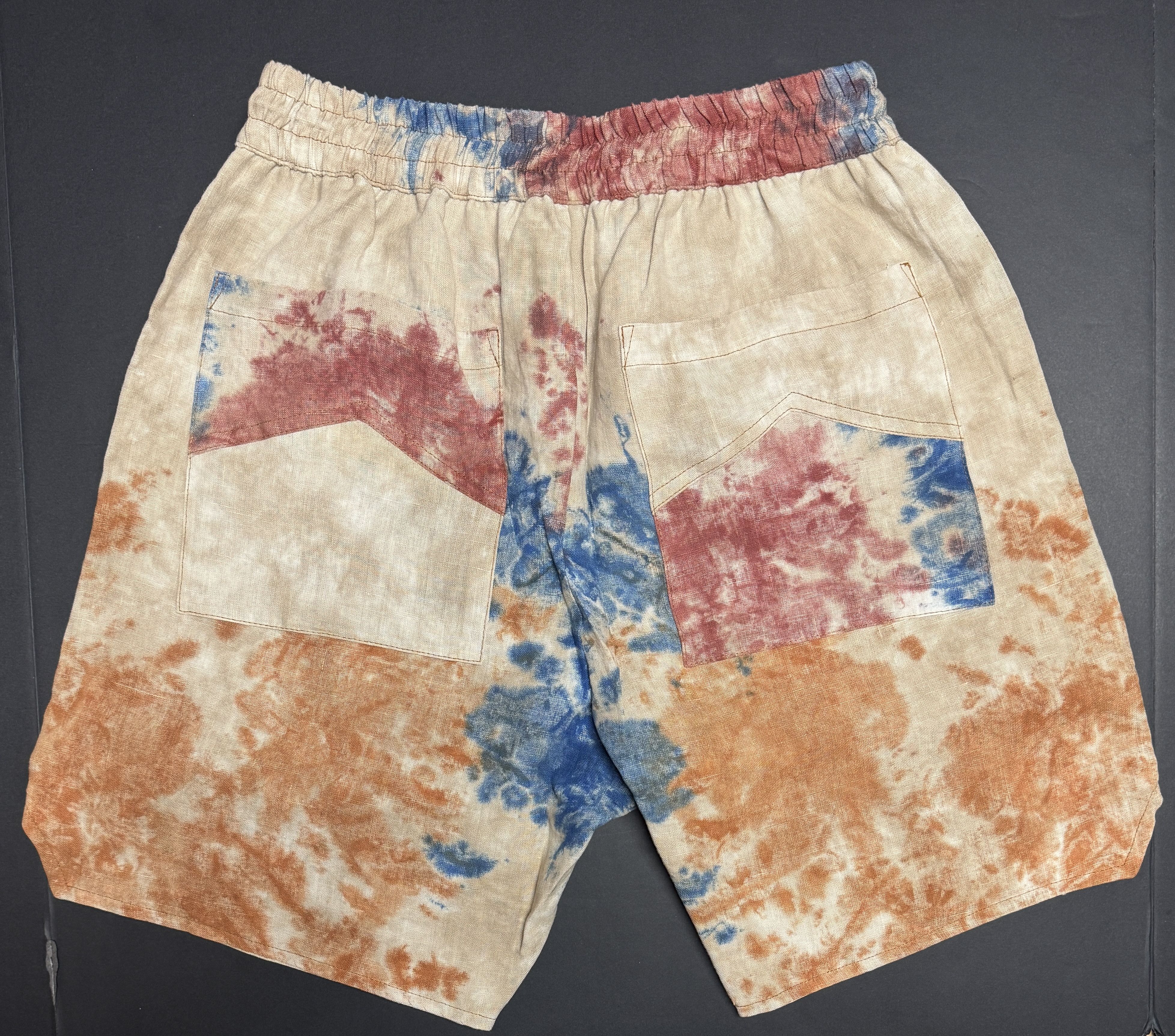 Rhude Rhude Tie-Dye Linen Drawstring Shorts Size US 28 / EU 44 - 5 Thumbnail