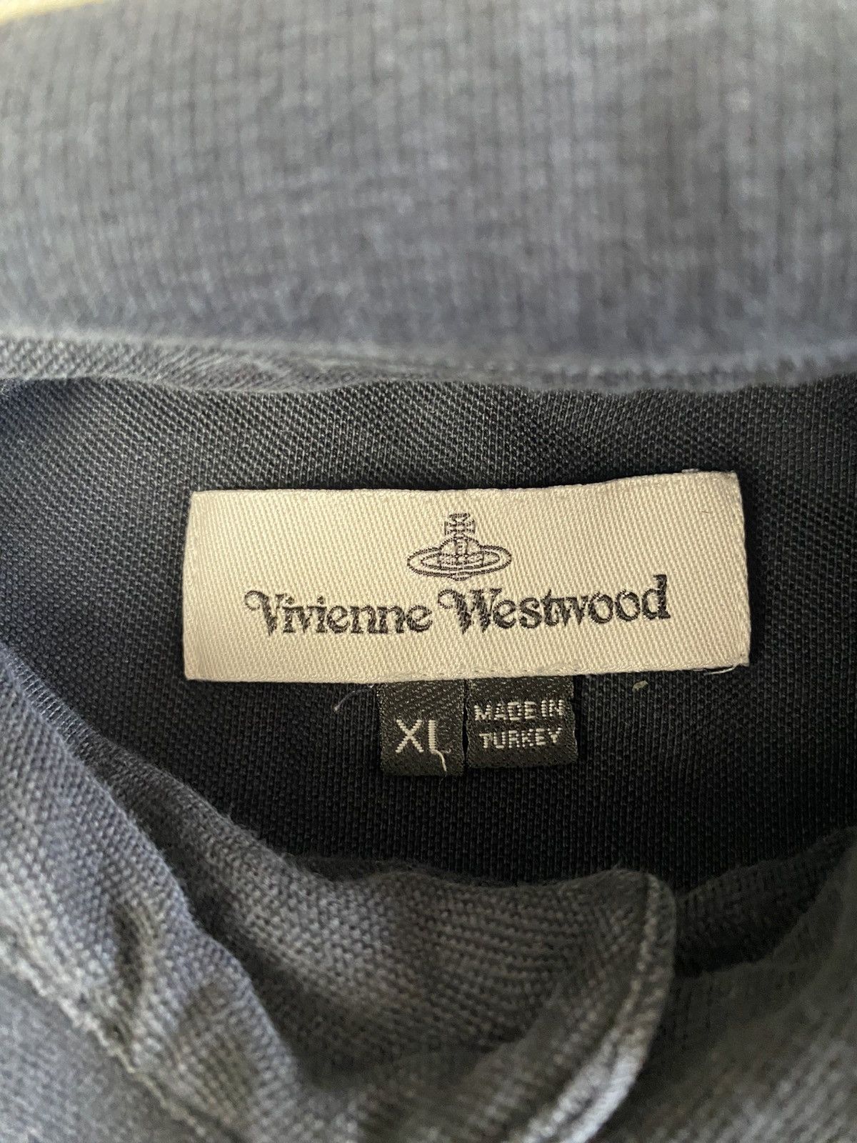 Vivienne Westwood Vivienne Westwood Orb Polo Shirt Size US XL / EU 56 / 4 - 4 Thumbnail