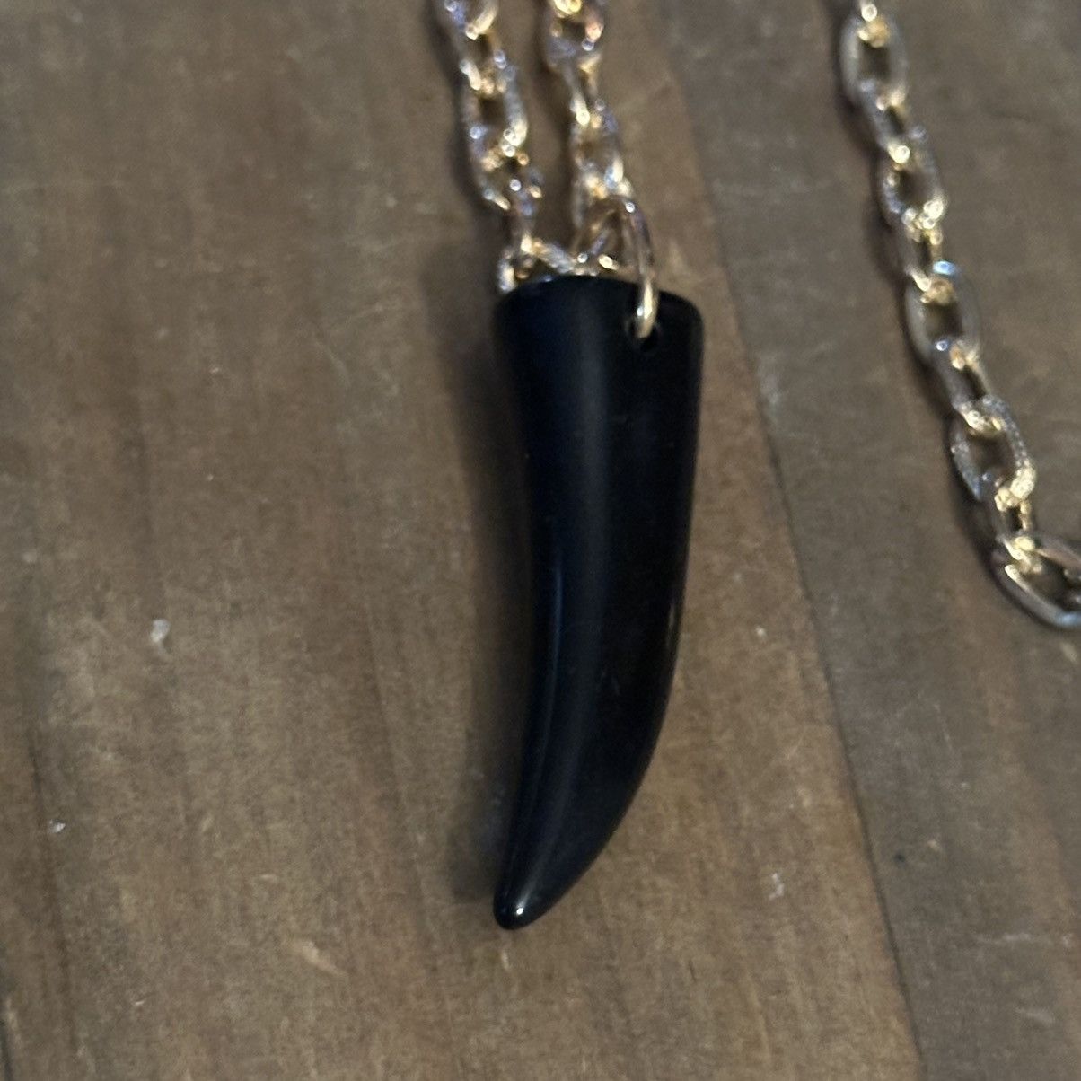 Other Layered horn pendant necklace and earrings set Size ONE SIZE - 3 Thumbnail