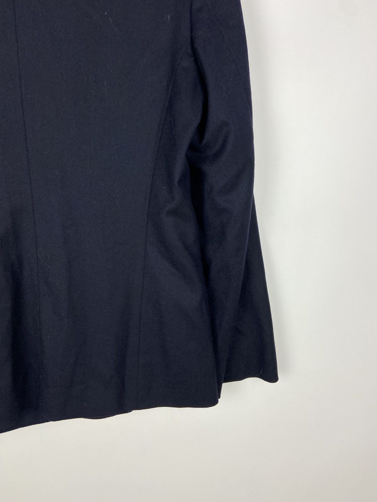 Jil Sander Jil Sander Blue Women's Button Wool Blazer Sz 34 Size XXS / US 00 / IT 34 - 16 Thumbnail
