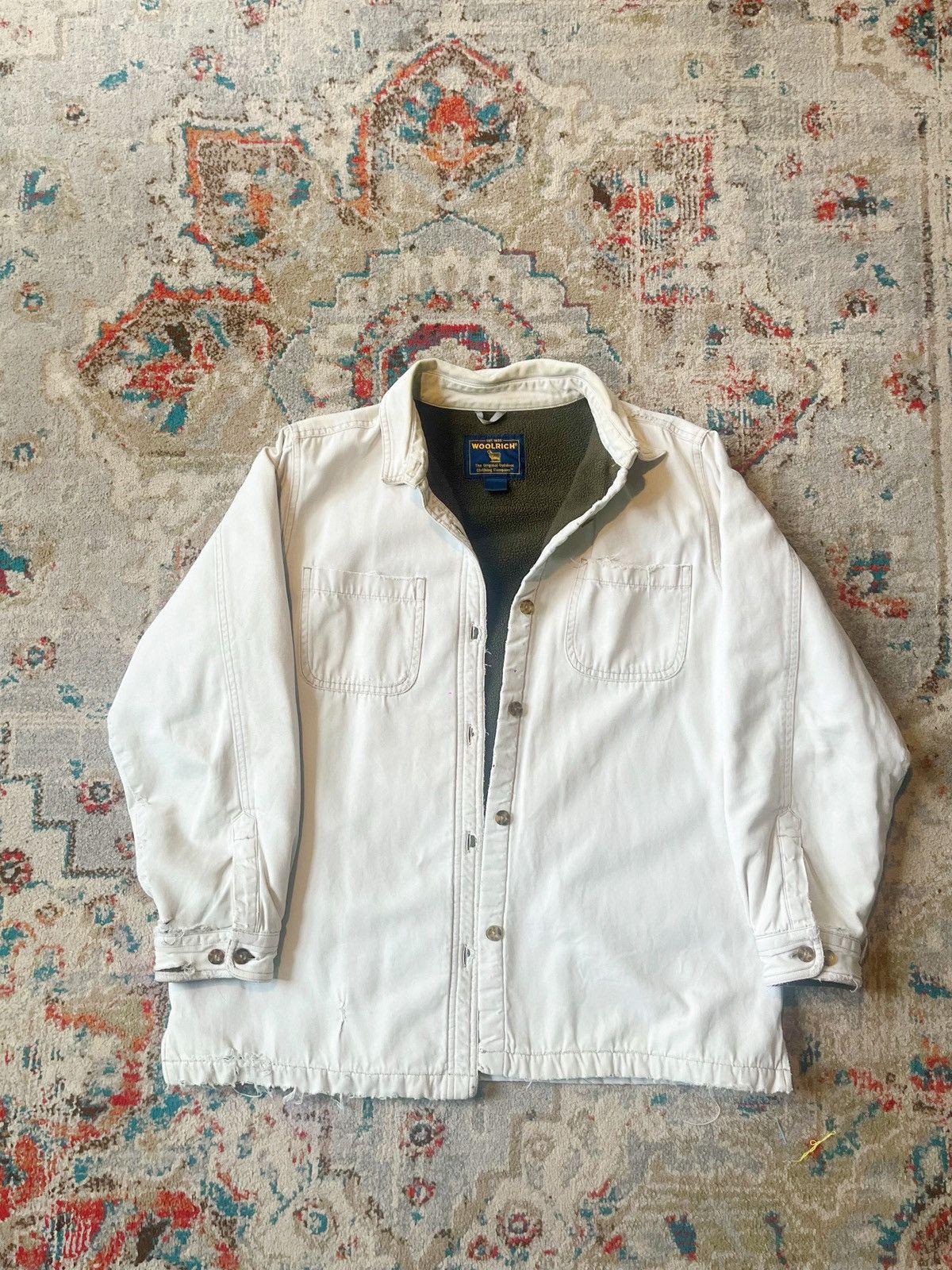Woolrich Woolen Mills Woolrich Longsleeve Shirt Size US L / EU 52-54 / 3 - 1 Thumbnail