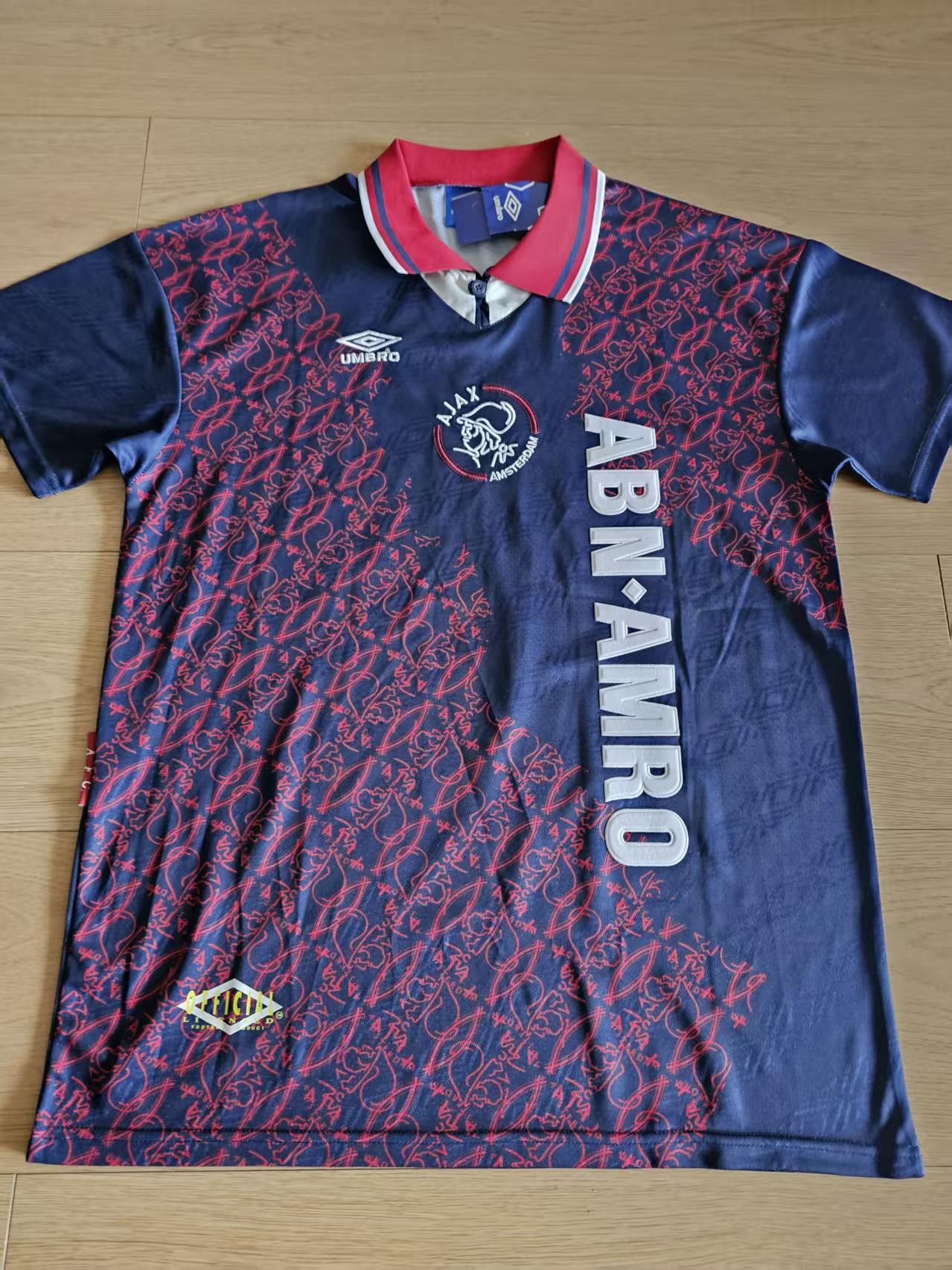 Other 1994 95 AJAX Jersey Away Size US XXL / EU 58 / 5 - 1 Thumbnail