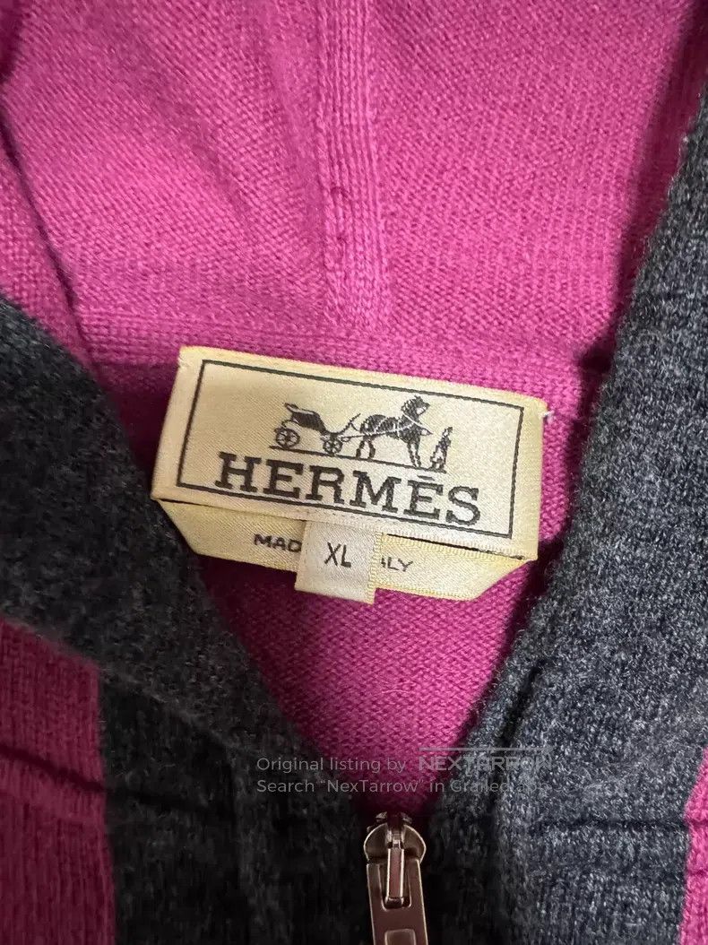 Hermes Hermes Cashmere Blazer, 100% Cashmere, Zipper Cardigan, Cl Size US XL / EU 56 / 4 - 7 Thumbnail