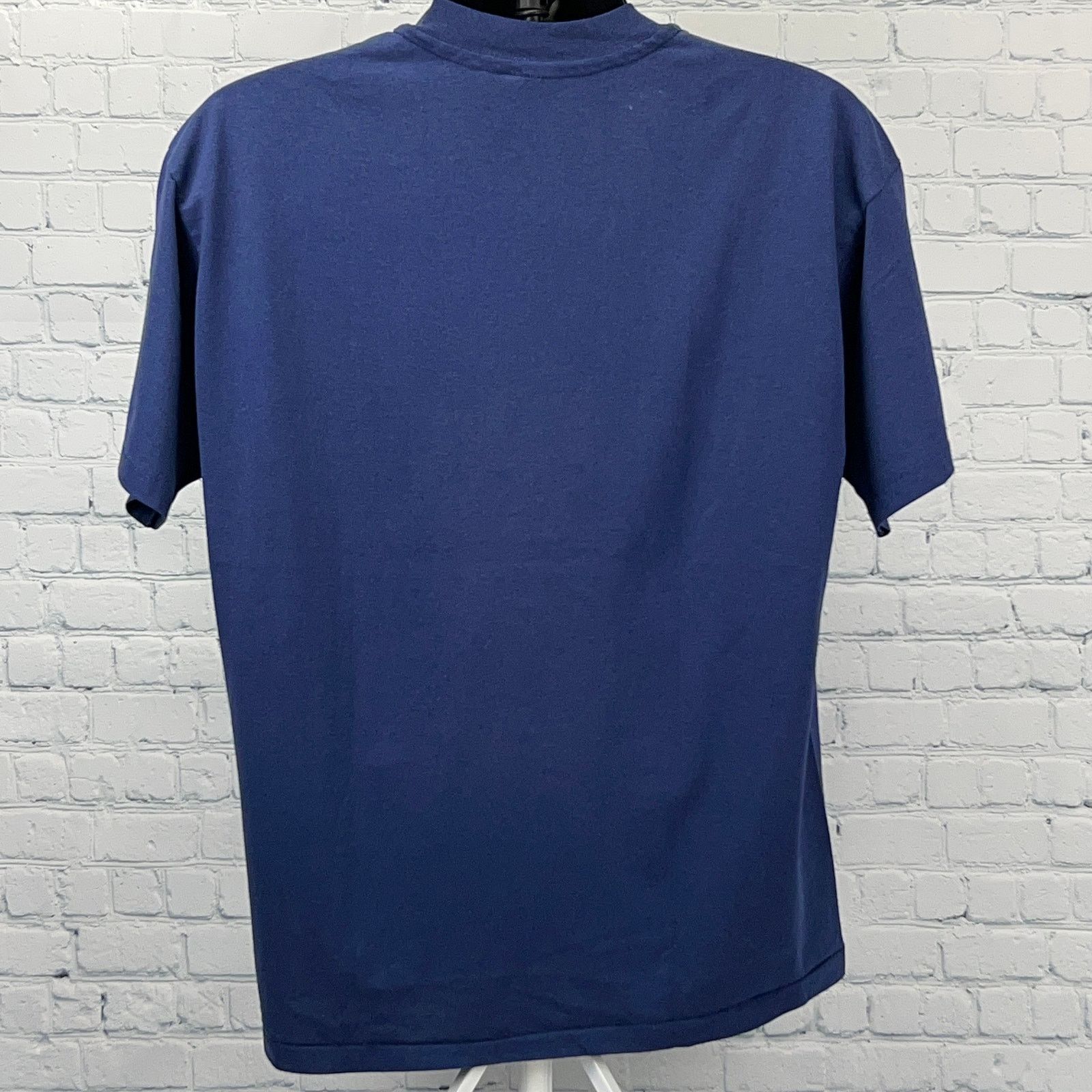 Hanes Vintage 80s Every Camps a Holiday T Shirt Seasons Blue XL Size US XL / EU 56 / 4 - 3 Thumbnail