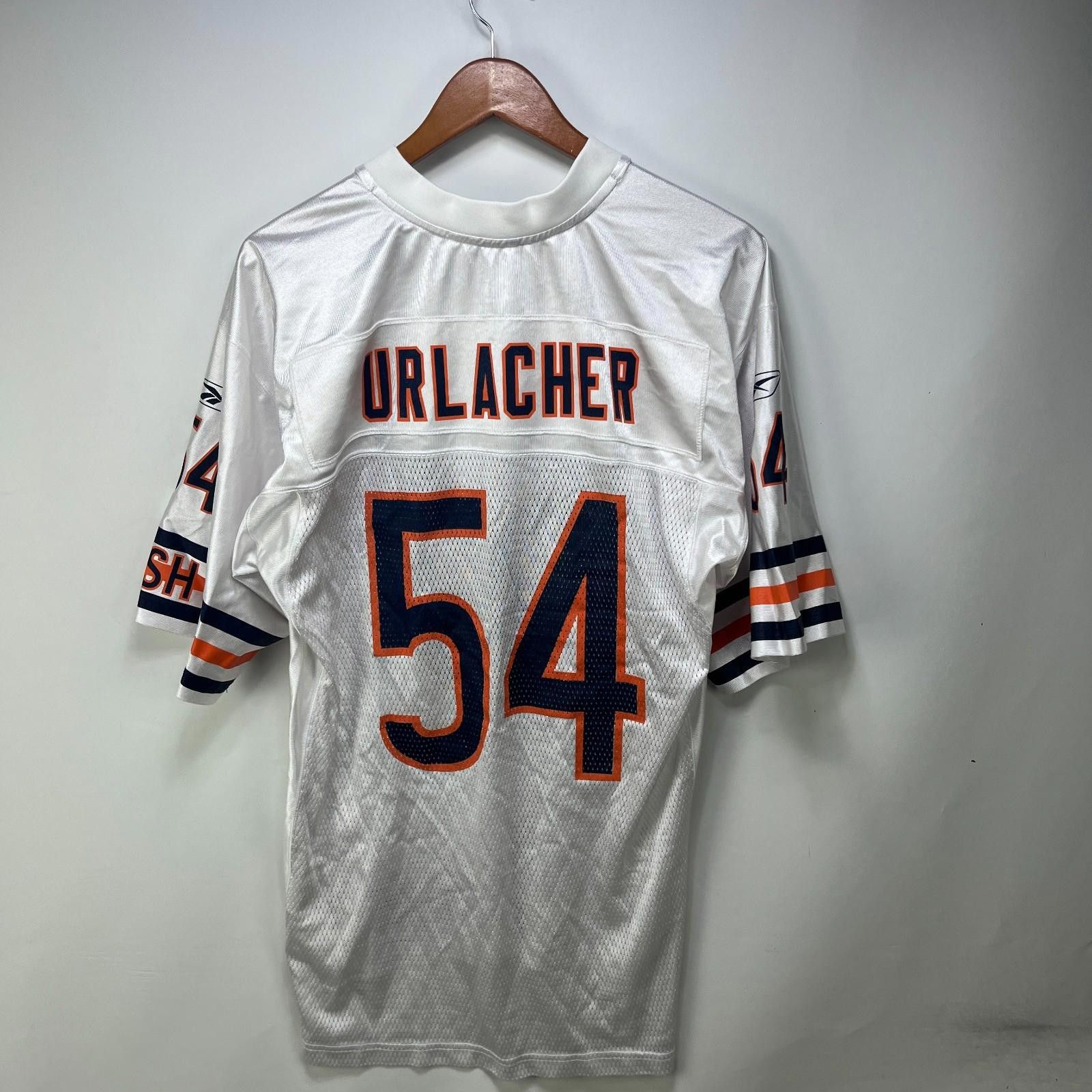 Reebok Vintage NFL Brian Urlacher Jersey Medium Chicago Bears Size ONE SIZE - 7 Thumbnail