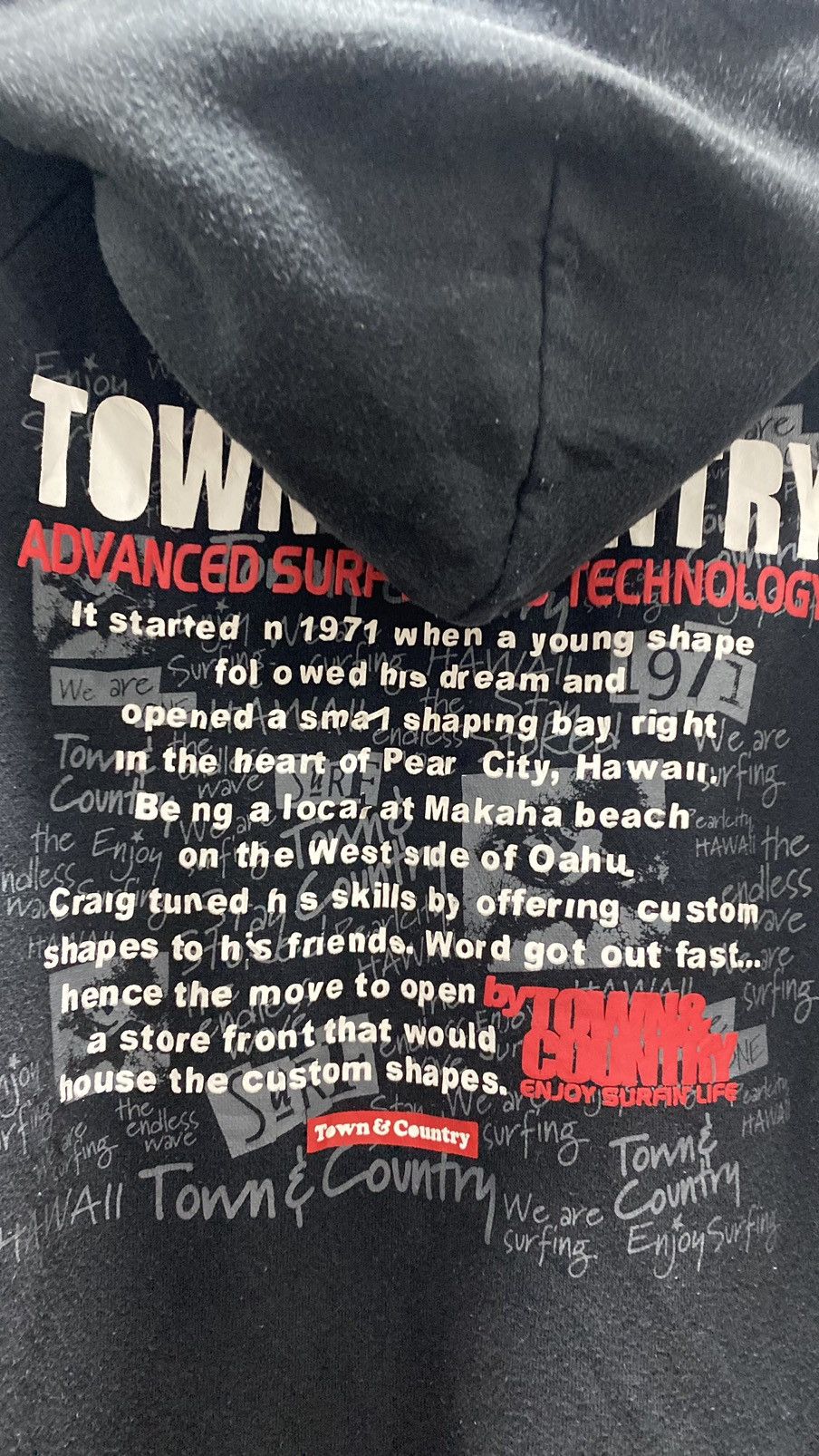 JNCO × Vintage T&C Surf Hip Hop Zipper Hoodie Poem Size US M / EU 48-50 / 2 - 12 Thumbnail