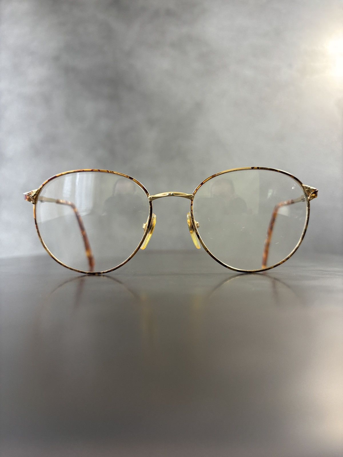 Vintage Vintage Laura Ashley Eyeglasses Frames 1980s 1990s Metal Big Size ONE SIZE - 3 Thumbnail