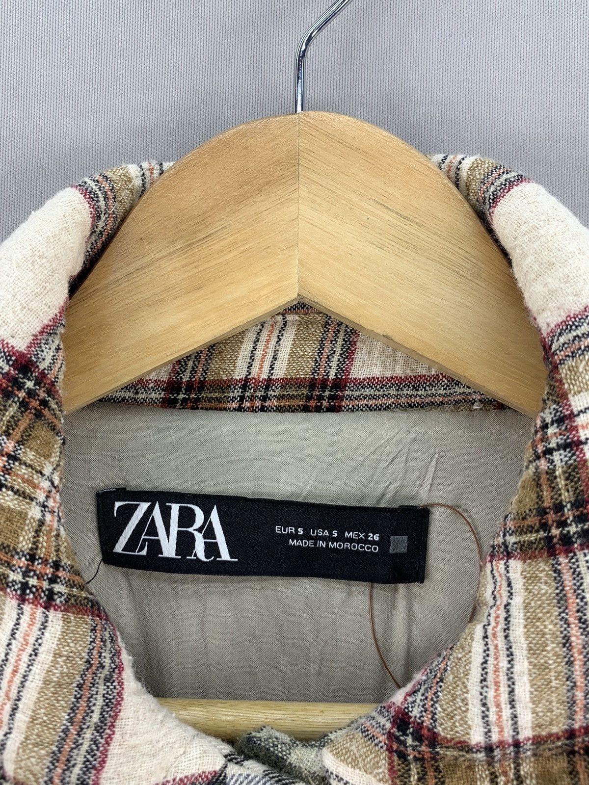 Flannel Zara Multi Plaid Quilted Flannel Jacket Size US M / EU 48-50 / 2 - 9 Thumbnail