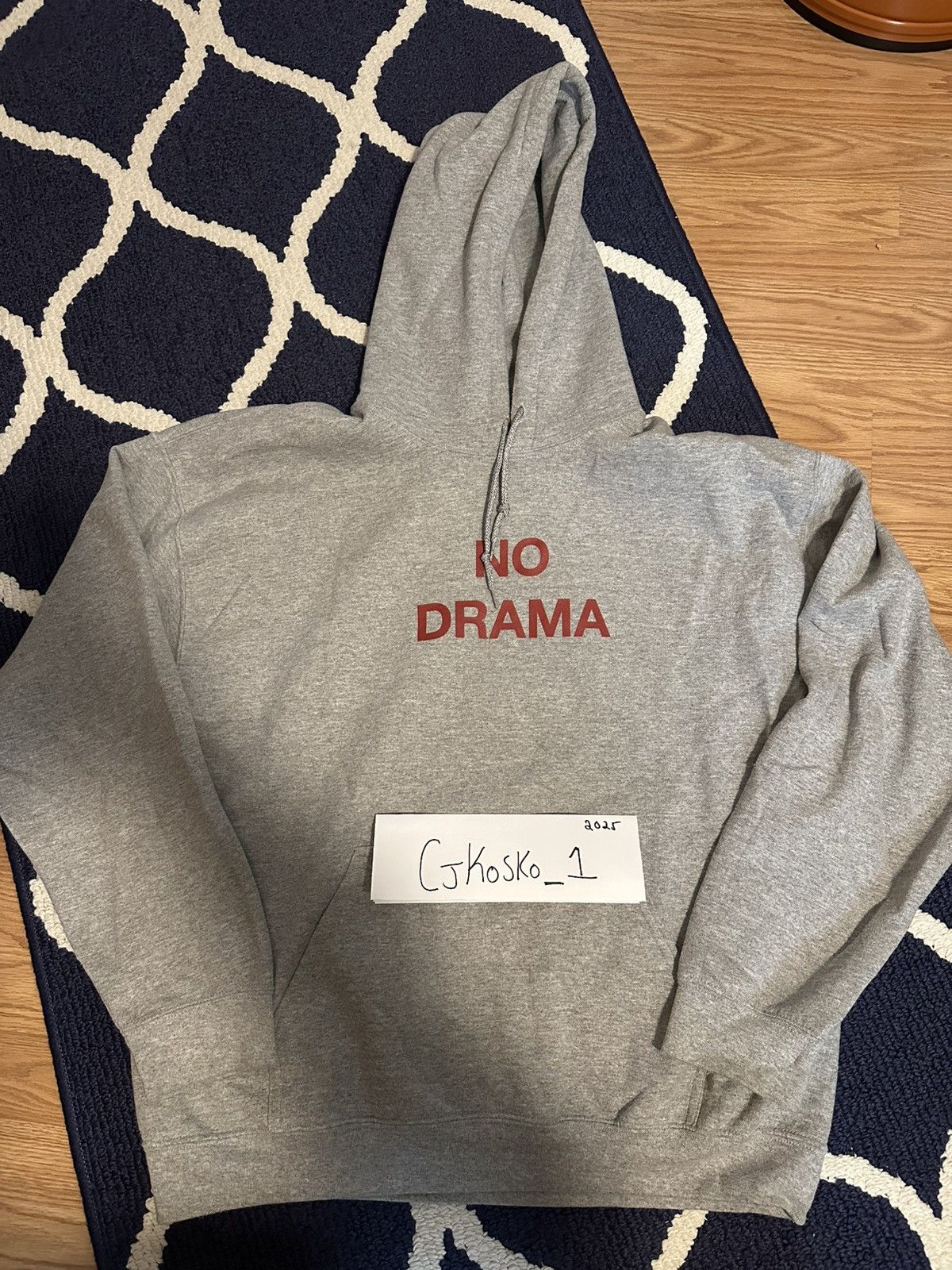 Anti Social Social Club Anti Social Social Club No Drama Hoodie Size US L / EU 52-54 / 3 - 1 Thumbnail
