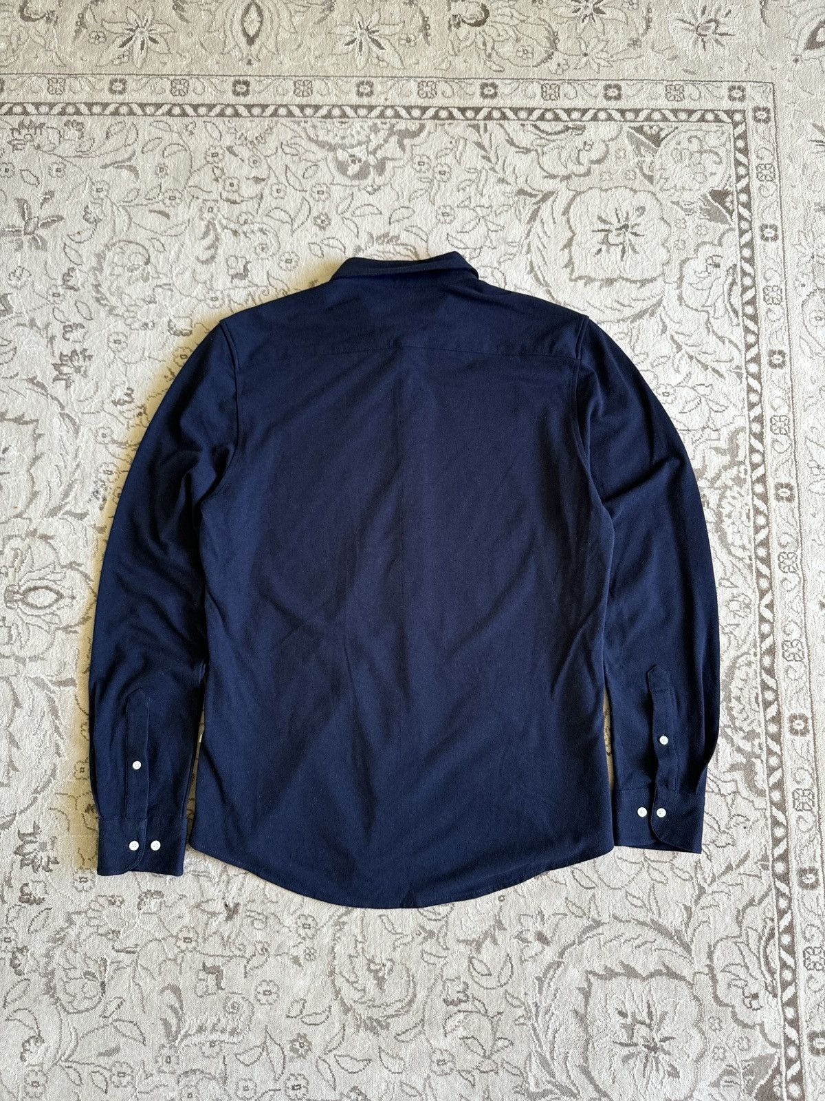 NN07 NN07 No Nationality Sean Jersey Navy Long Sleeve Polo Slim Size US M / EU 48-50 / 2 - 11 Thumbnail