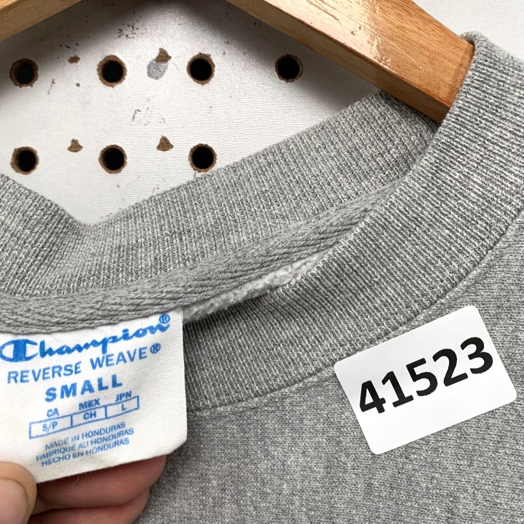 Champion Champion Reverse Weave Sweatshirt Mens S North Gray Purple Crew Neck Long Sleeve Pullover 21x26 Comfort Winter Fall Size US S / EU 44-46 / 1 - 3 Thumbnail