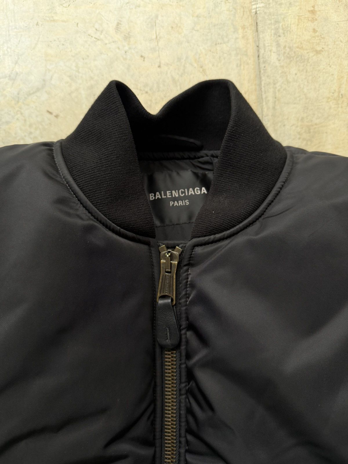 Balenciaga BALENCIAGA SS23 Runway Mud Carti Padded Nylon Steroid Bomber Size US S / EU 44-46 / 1 - 3 Thumbnail