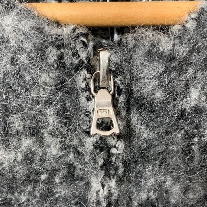 AURALEE 20AW WOOL ALPACA FELT KNIT VEST 3