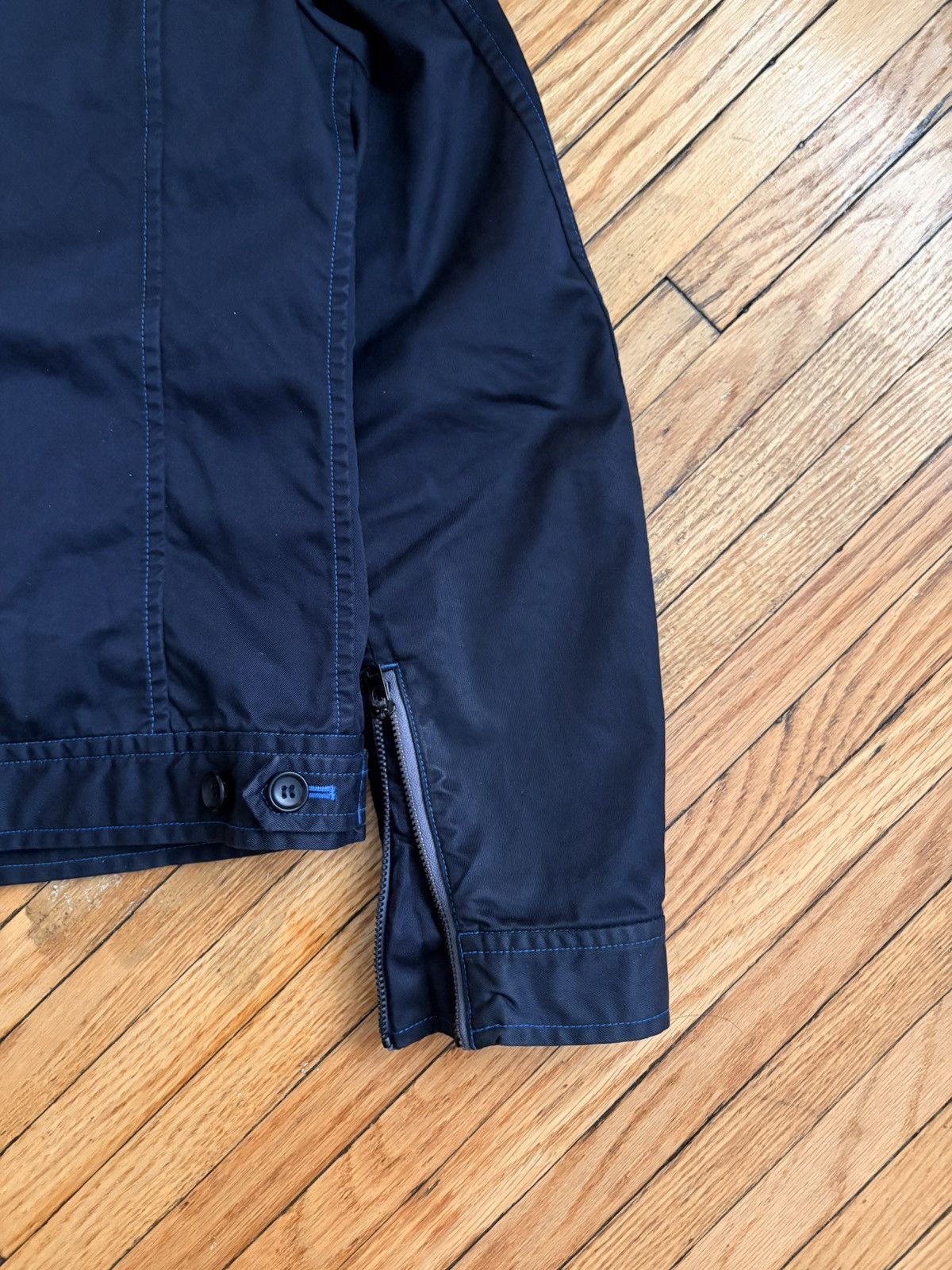 Comme des Garcons Homme Comme des Garcons Homme Blouson (Navy) Size US M / EU 48-50 / 2 - 7 Thumbnail