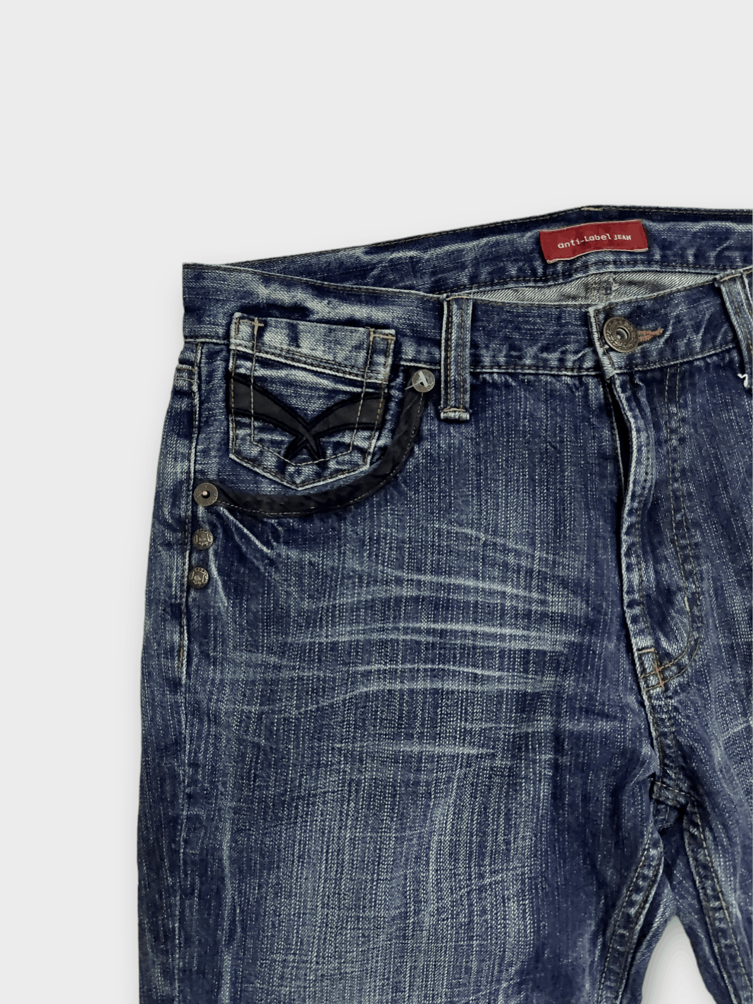Vintage Anti Label Seditionaries Flare Denim Size US 32 / EU 48 - 5 Thumbnail