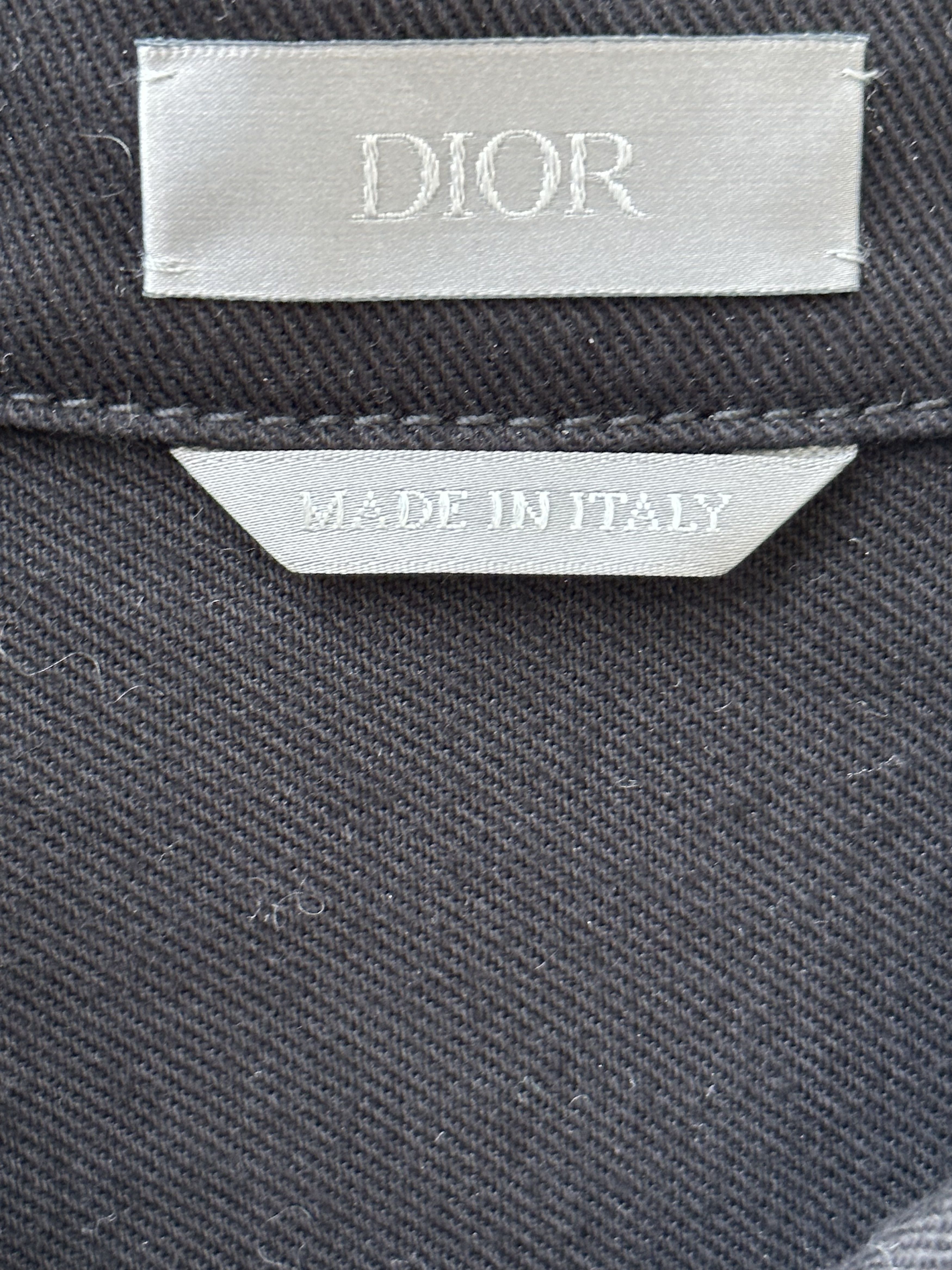 Dior Dior Judy Blame Pin Logo Denim Jacket Size US XL / EU 56 / 4 - 3 Thumbnail