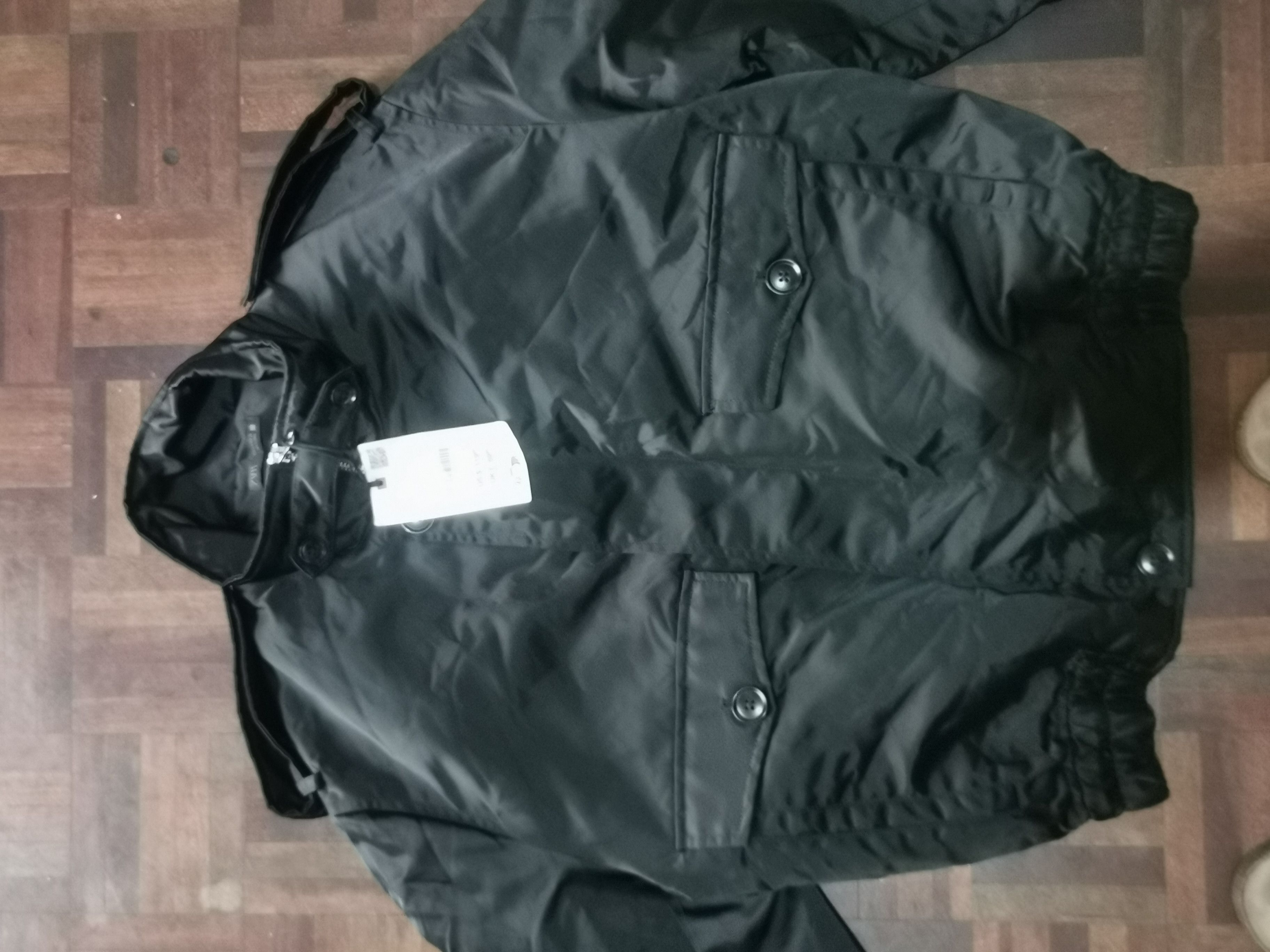 Zara Zara croped fit bomber jacket black Size US M / EU 48-50 / 2 - 4 Thumbnail
