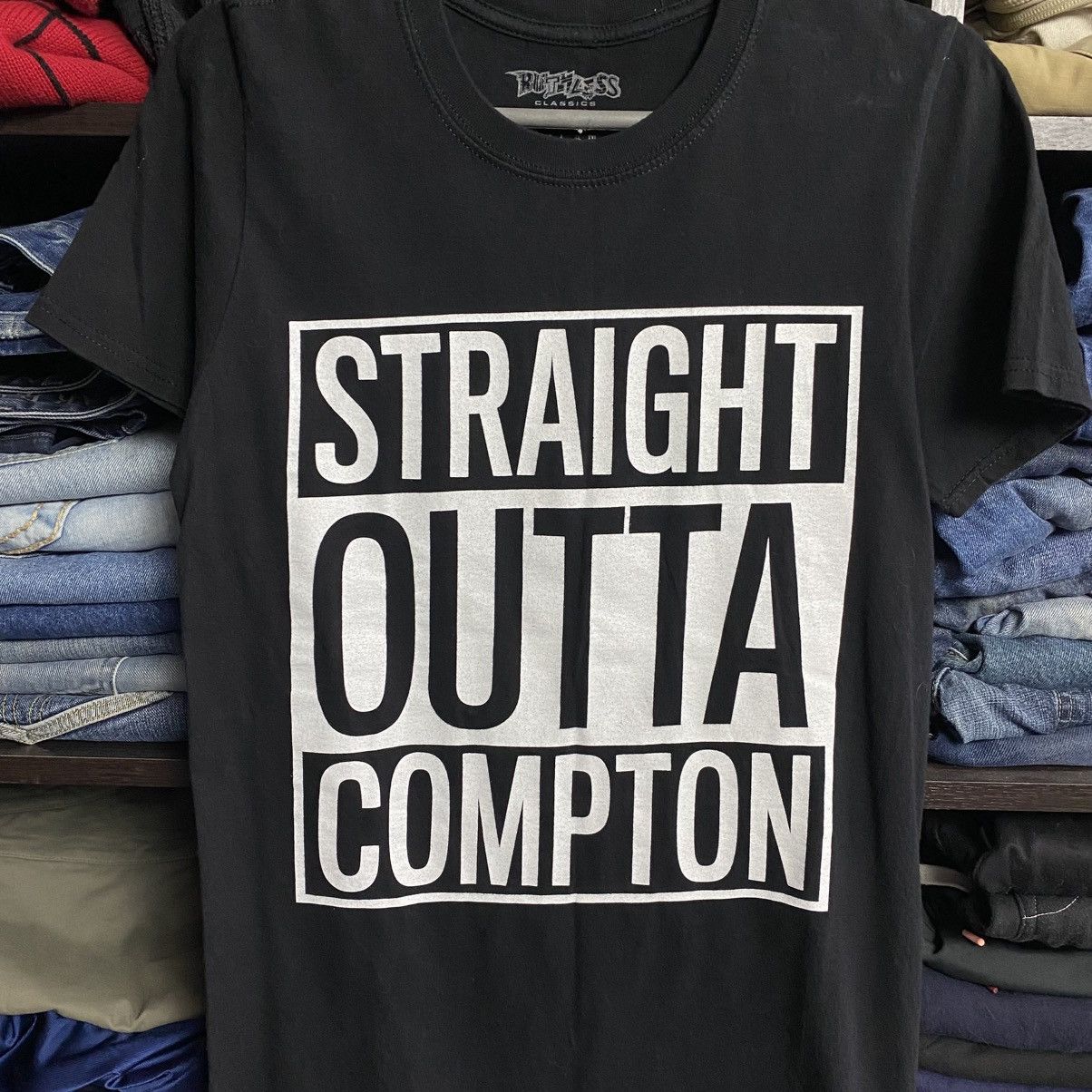 Band Tees Vintage The Ruthless 2019 big logo rap streetwear tee Size US S / EU 44-46 / 1 - 2 Thumbnail