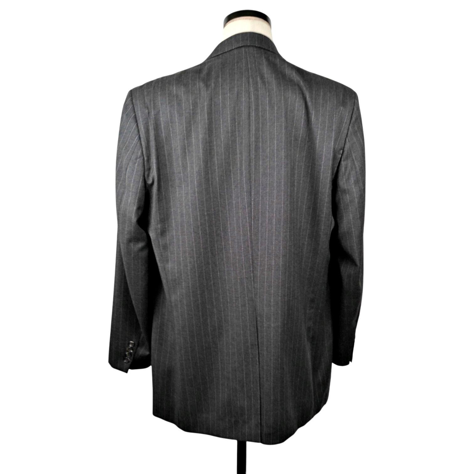 Ralph Lauren Ralph Lauren Wool Charcoal Pin Stripe Suit Jacket Men's 44L Size 44L - 2 Thumbnail