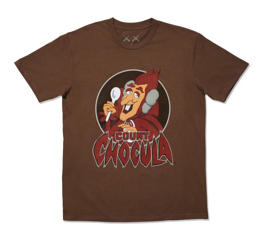 Kaws x Monsters Count Chocula Tee Brown T-shirts Size US S / EU 44-46 / 1 - 1 Preview
