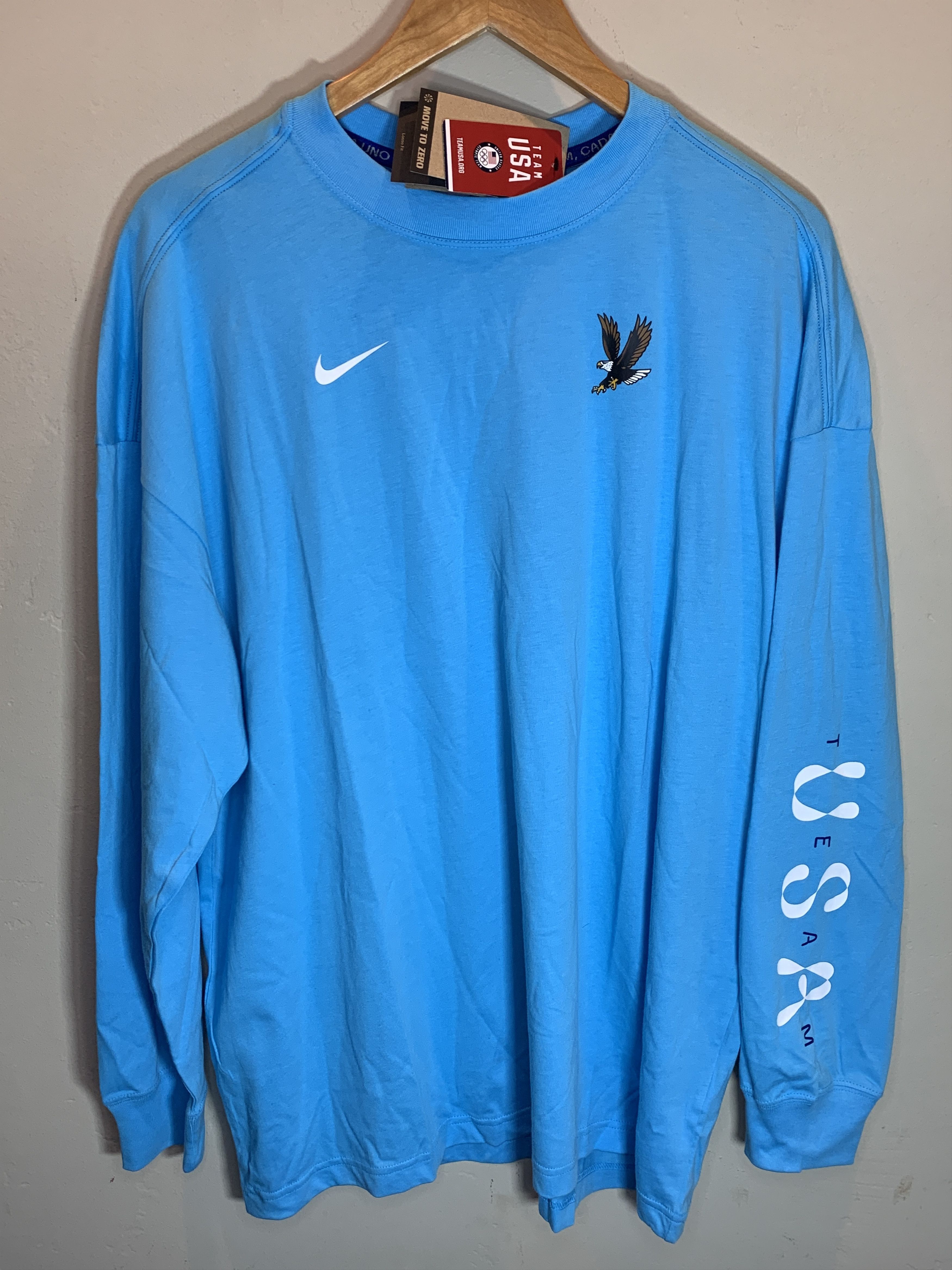 Nike *RARE* New Nike Team USA Olympics Eagle Long Sleeve Shirt M Size US M / EU 48-50 / 2 - 1 Thumbnail