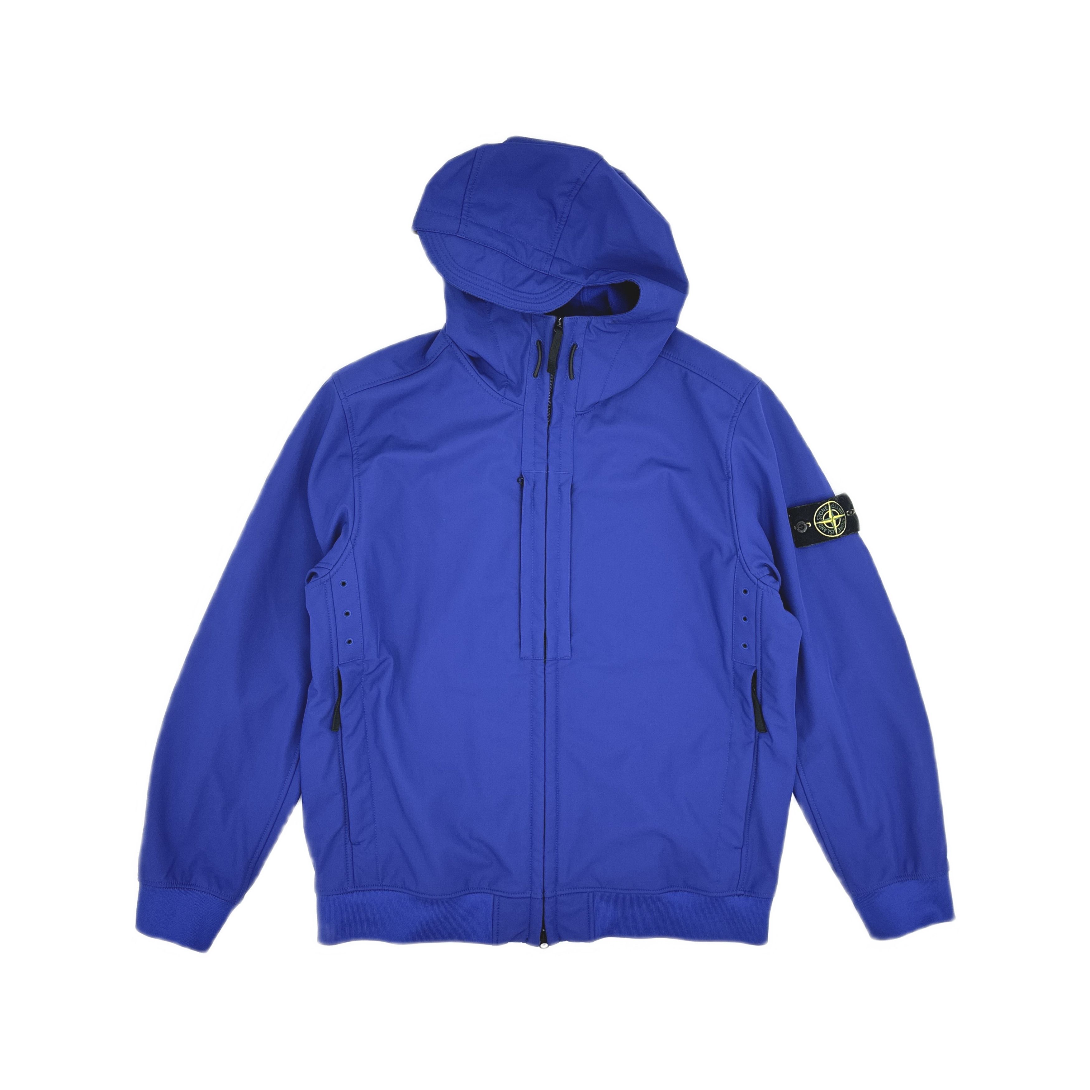 Stone Island Stone Island Soft Shell Hooded Jacket XXL Size US XXL / EU 58 / 5 - 1 Thumbnail