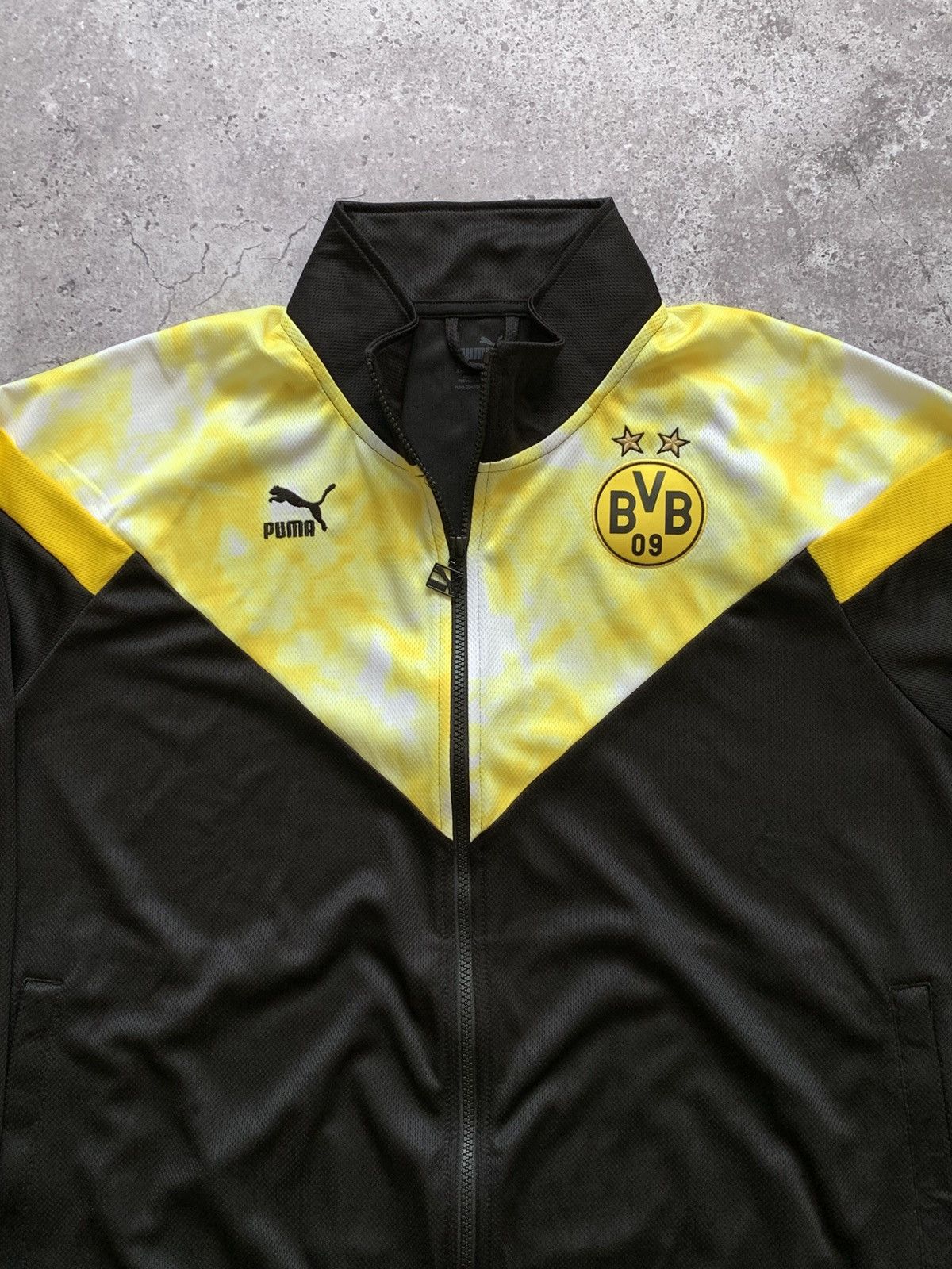 Puma 🔥PUMA BORUSSIA DORTMUND BVB 2021/22 BLOCKCORE SOCCER JACKET Size US XXL / EU 58 / 5 - 4 Thumbnail