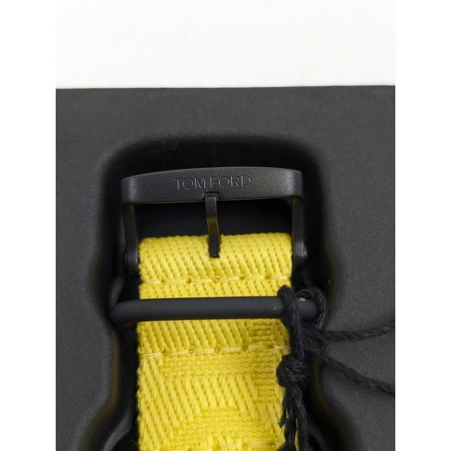 Tom Ford o1rshd1 Size: OS / Plastic Large Case Sports Watch in Yellow Size ONE SIZE - 7 Thumbnail