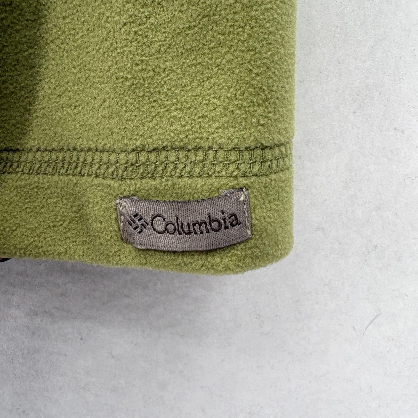 Vintage Columbia Glacial Fleece Mock Pullover Womens 2X Green Lightweight Long Sleeve Plus Size Mock Neck Pullover Womens Clothing Coluia Size XXL / US 16-18 / IT 52-54 - 7 Thumbnail